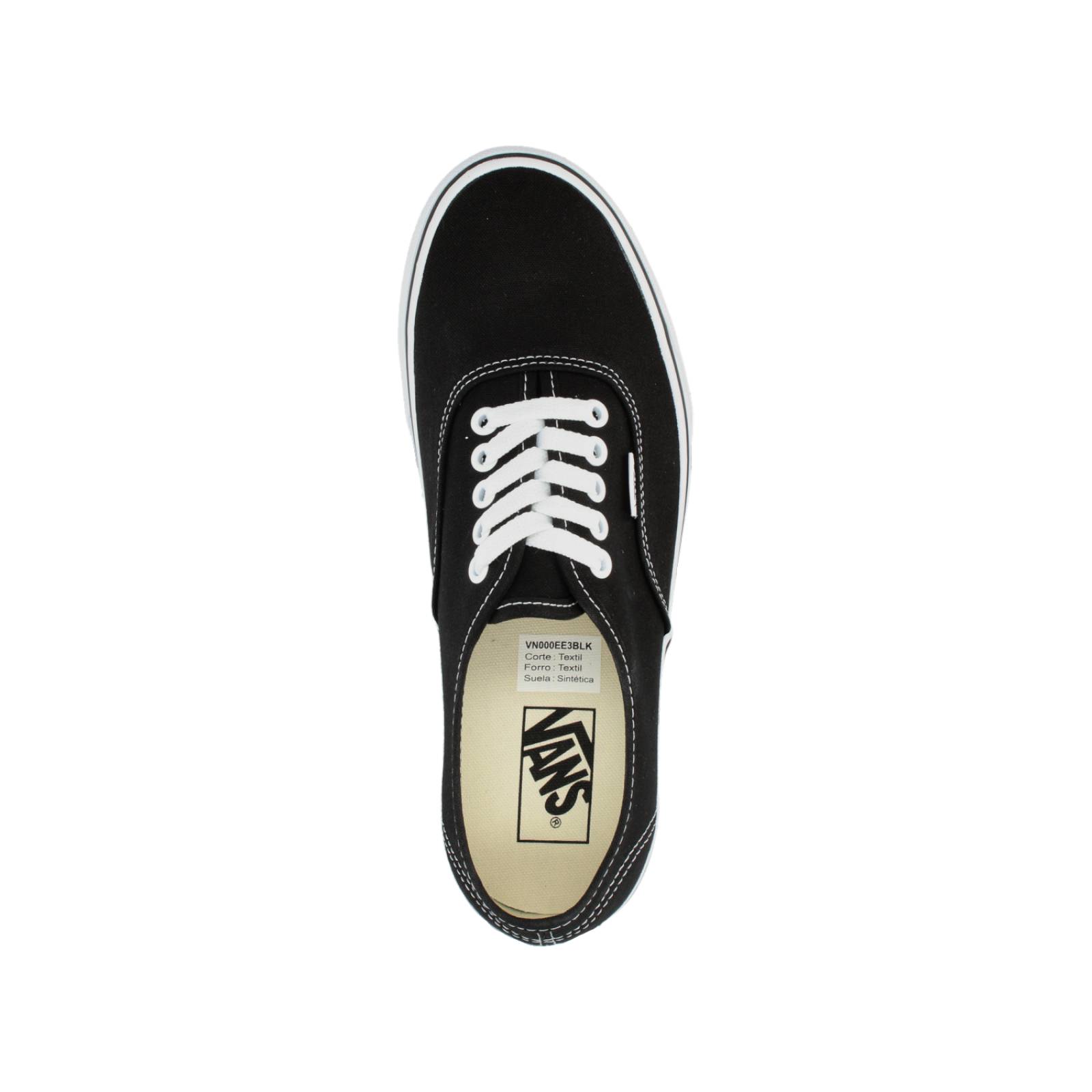 Tenis Vans Authentic Negro para Hombre [VAN82] 