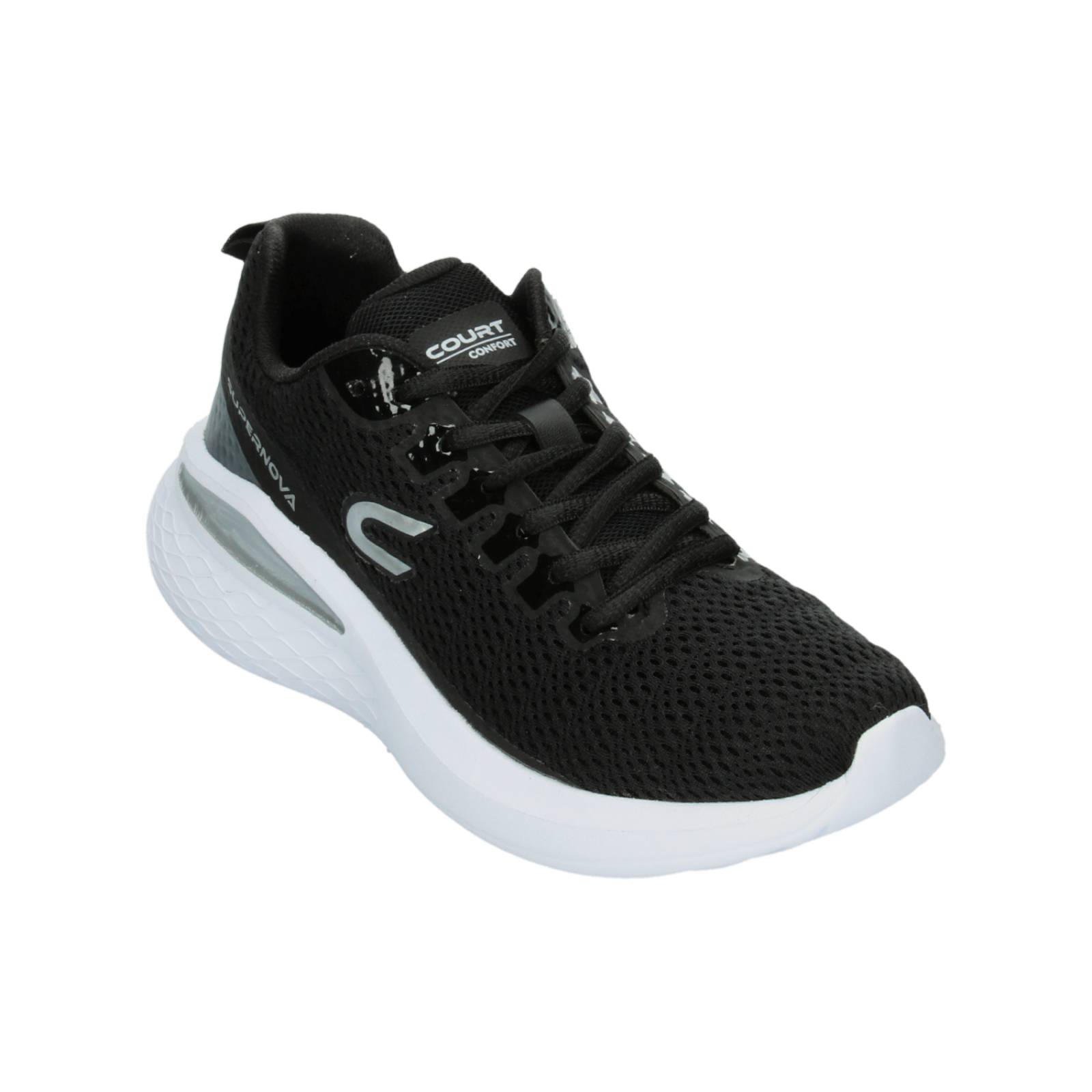 Tenis Court para Mujer A1775 Negro [CRT584] 