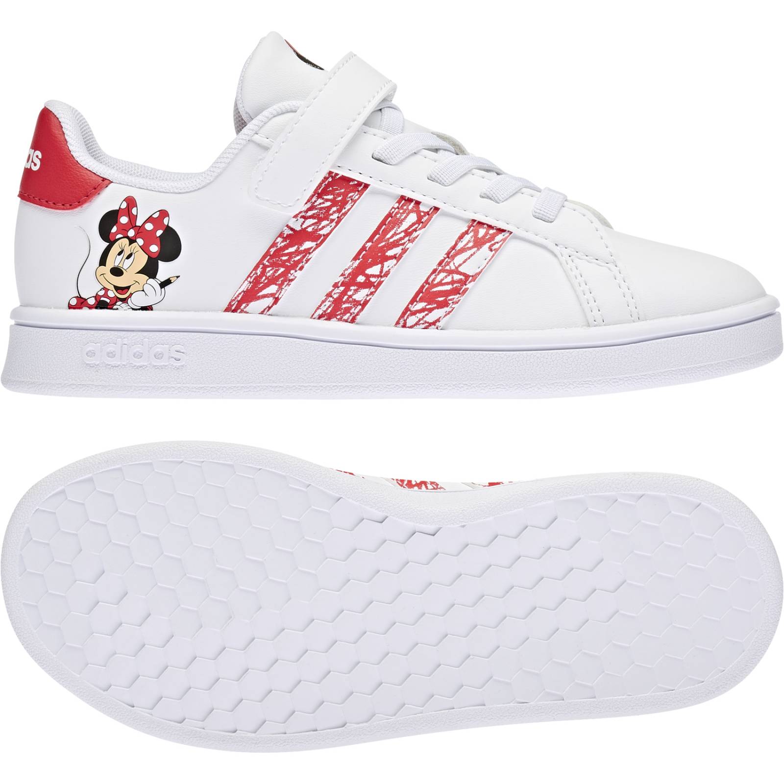Tenis Adidas para Niña GZ3318 Blanco [ADD2085] 