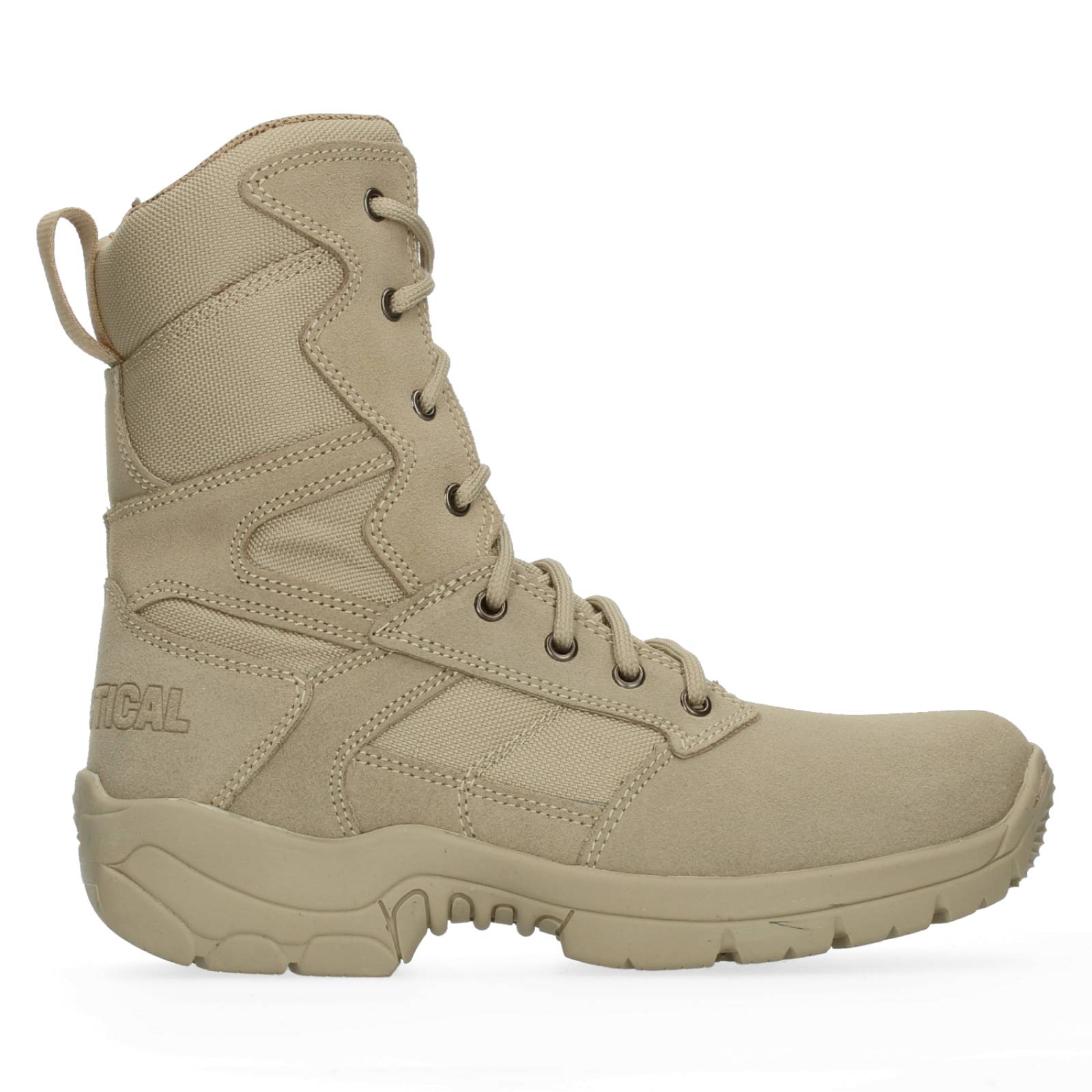 Bota Militar Omar Castell Para Hombre 5434 Beige [oma150] 