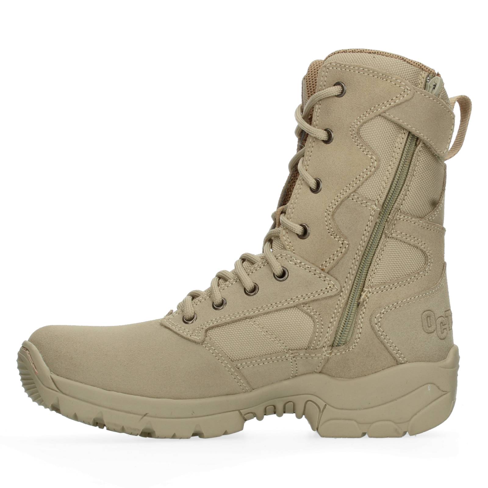 Bota Militar Omar Castell Para Hombre 5434 Beige [oma150] 