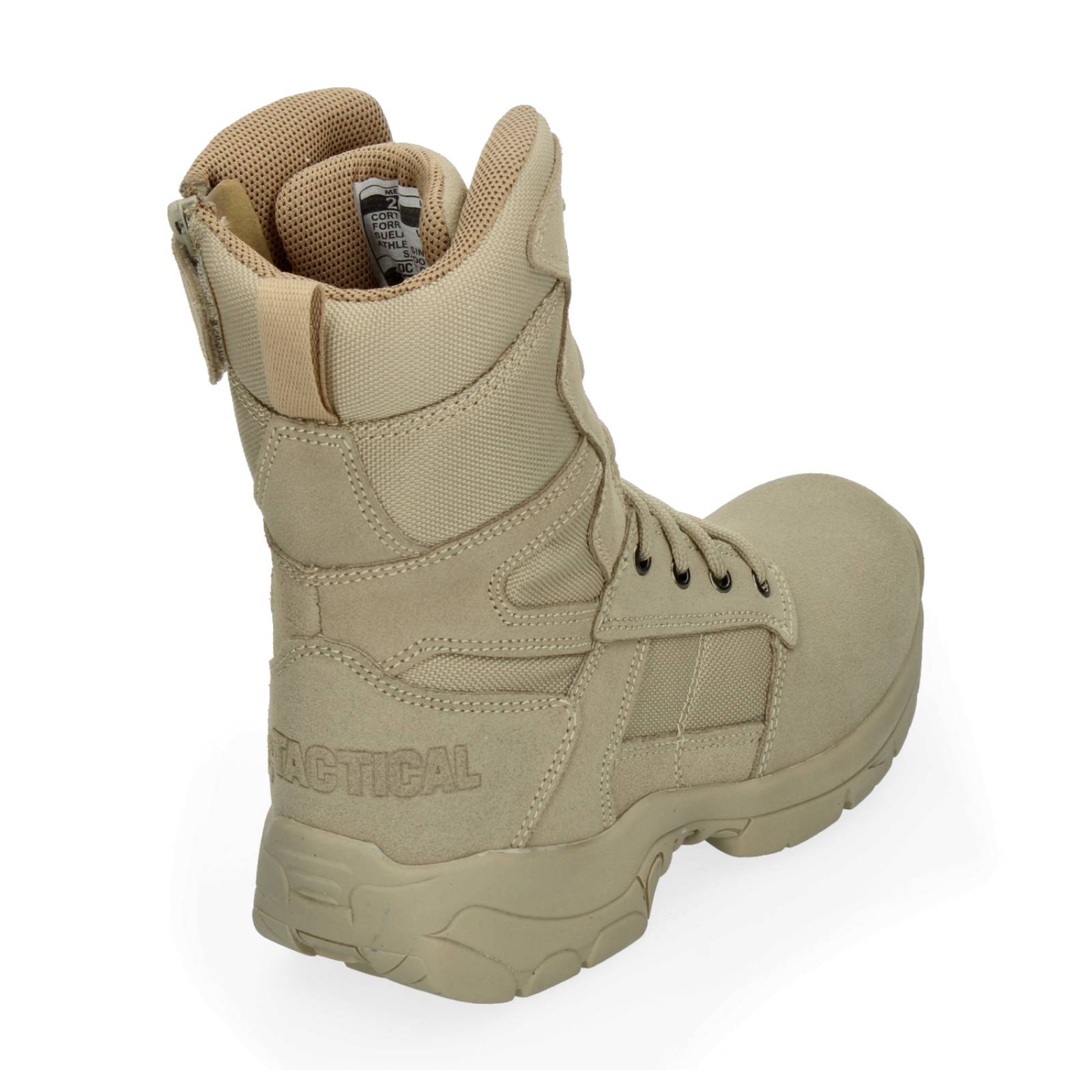 Bota Militar Omar Castell Para Hombre 5434 Beige [oma150] 