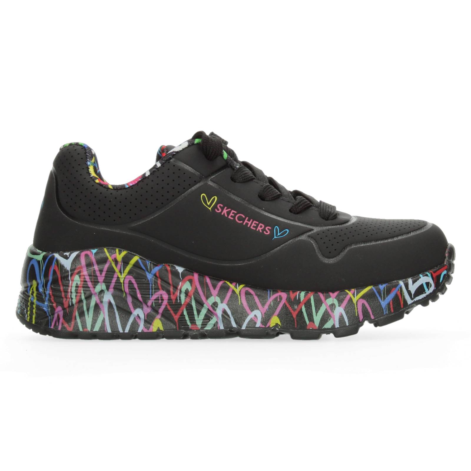 Tenis Skechers para Niña 314976L Negro [SKE639] 