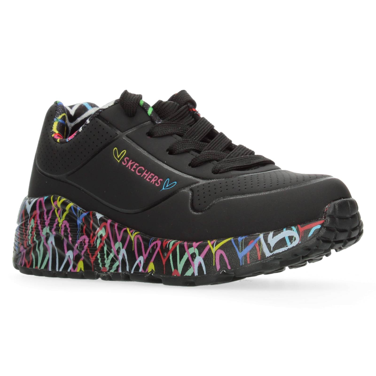 Tenis Skechers para Niña 314976L Negro [SKE639] 