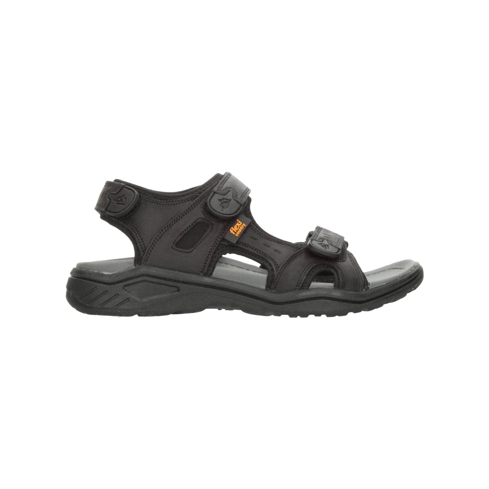 Sandalias Flexi Negro para Hombre [FFF3394] 