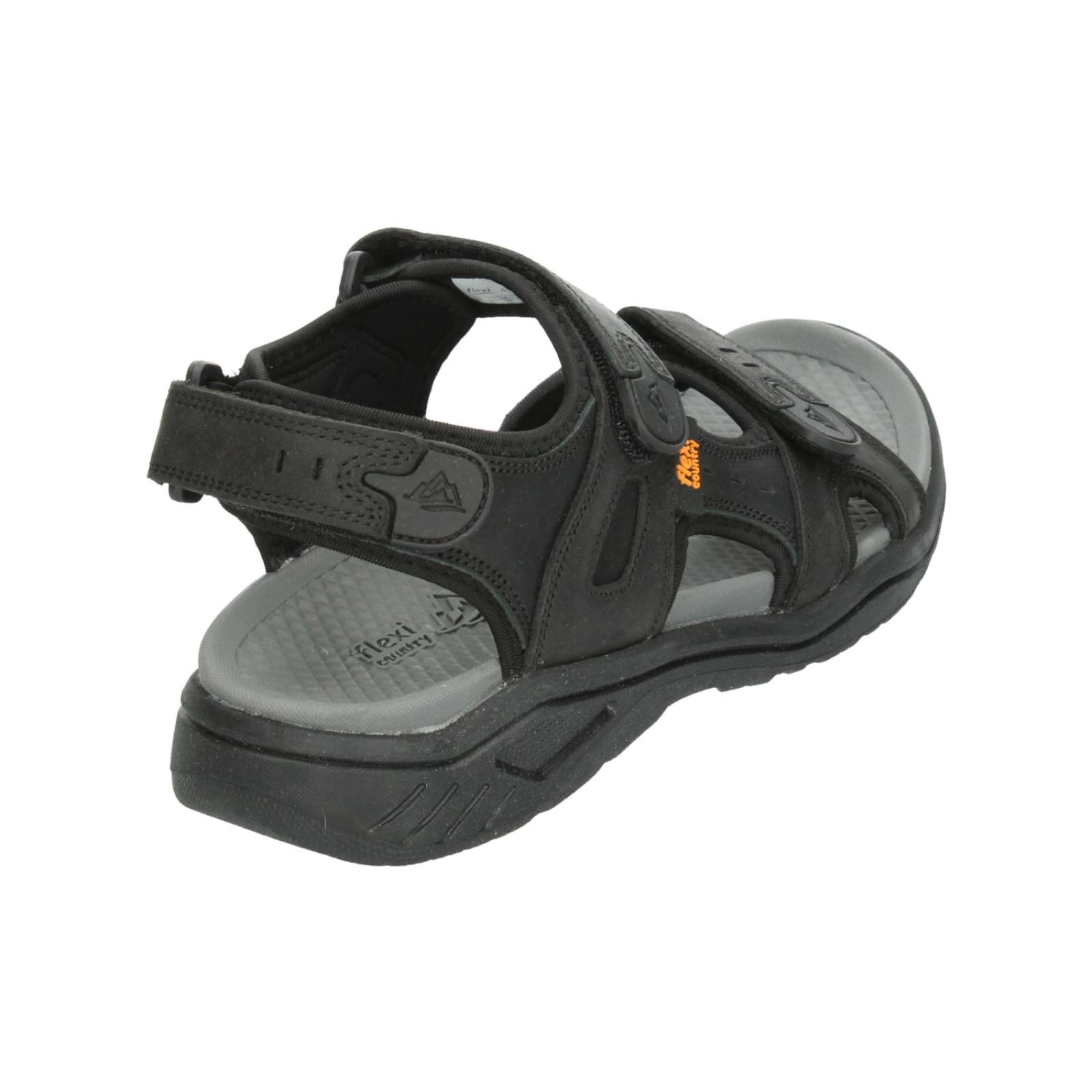 Sandalias Flexi Negro para Hombre [FFF3394] 