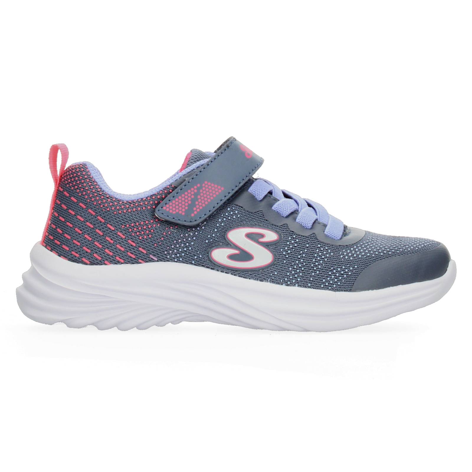 Tenis Skechers Gris para Niña [SKE636] 