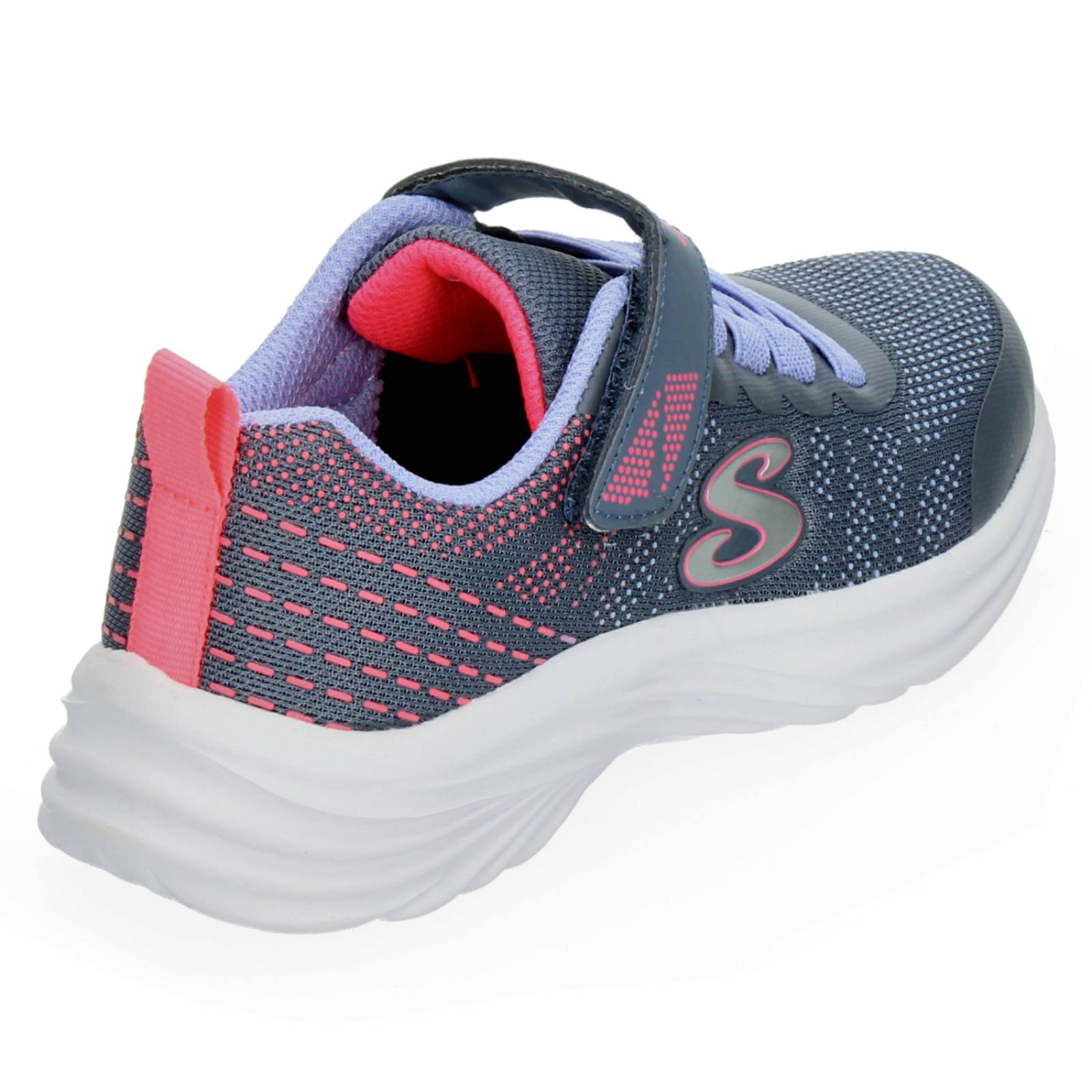 Tenis Skechers Gris para Niña [SKE636] 