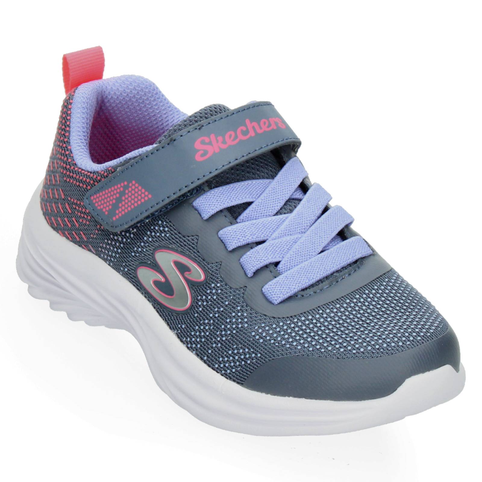 Tenis Skechers Gris para Niña [SKE636] 