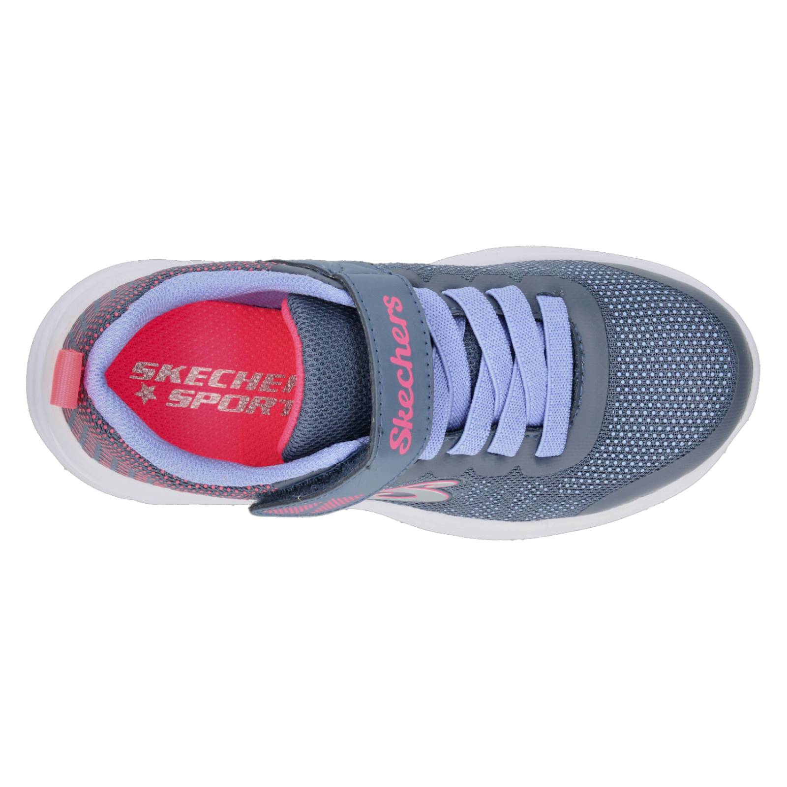 Tenis Skechers Gris para Niña [SKE636] 