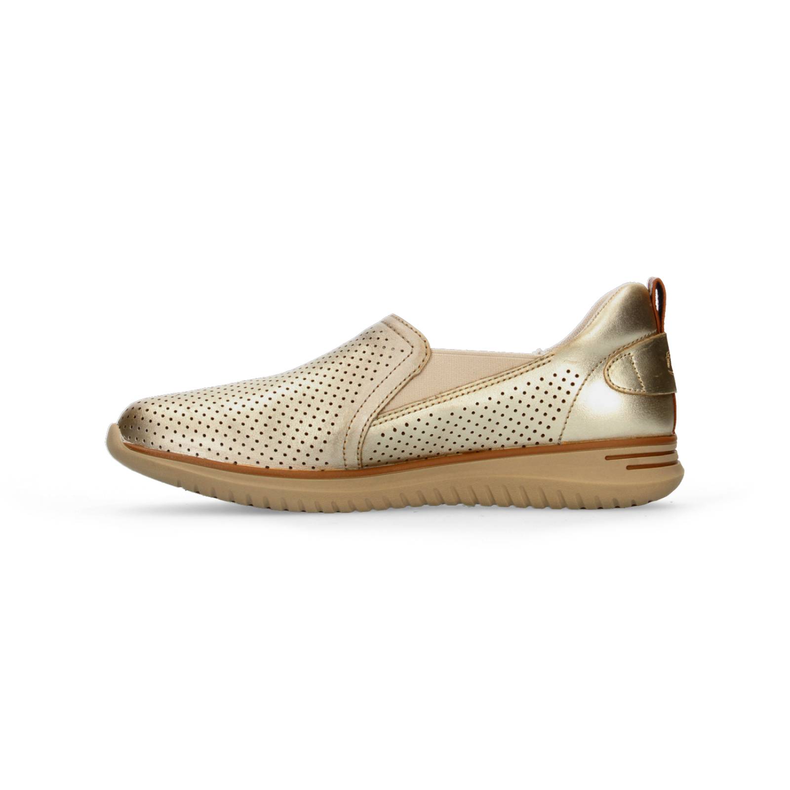 Tenis Flexi para Mujer 107601 Dorado [FFF3236] 