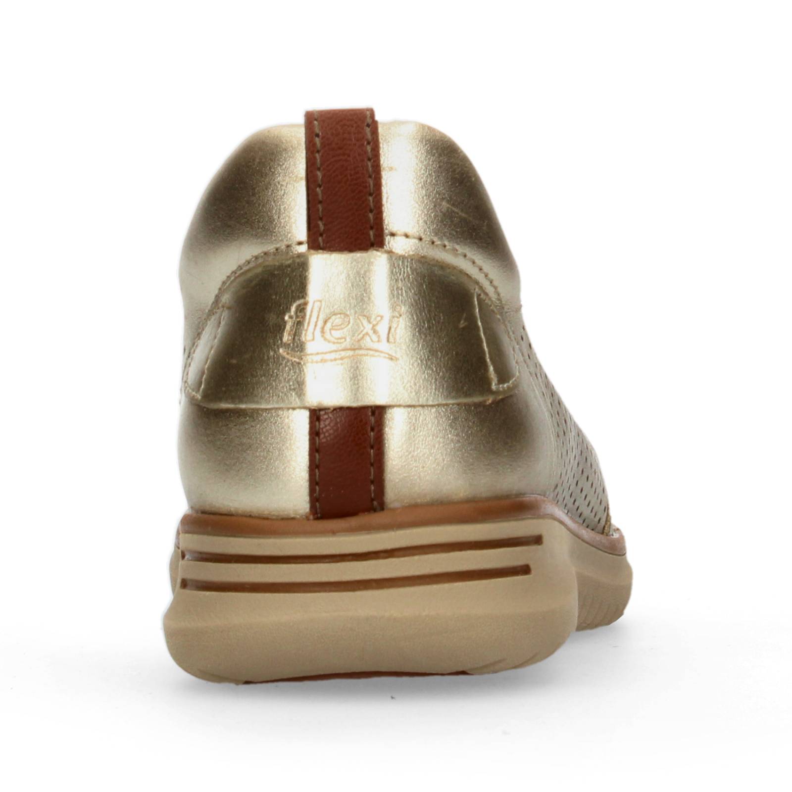 Tenis Flexi para Mujer 107601 Dorado [FFF3236] 