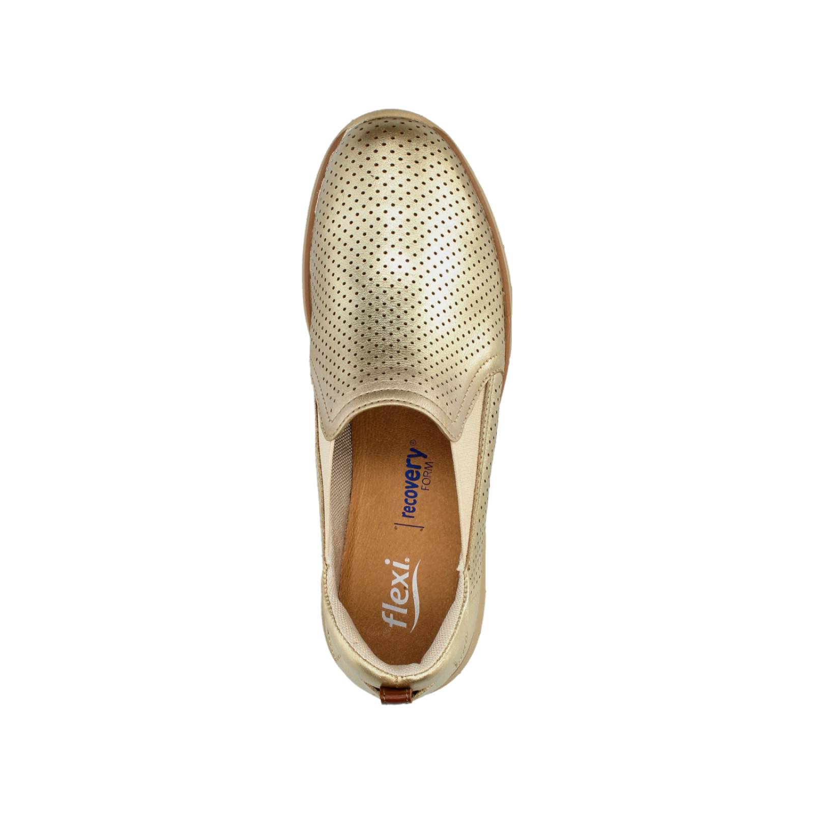 Tenis Flexi para Mujer 107601 Dorado [FFF3236] 