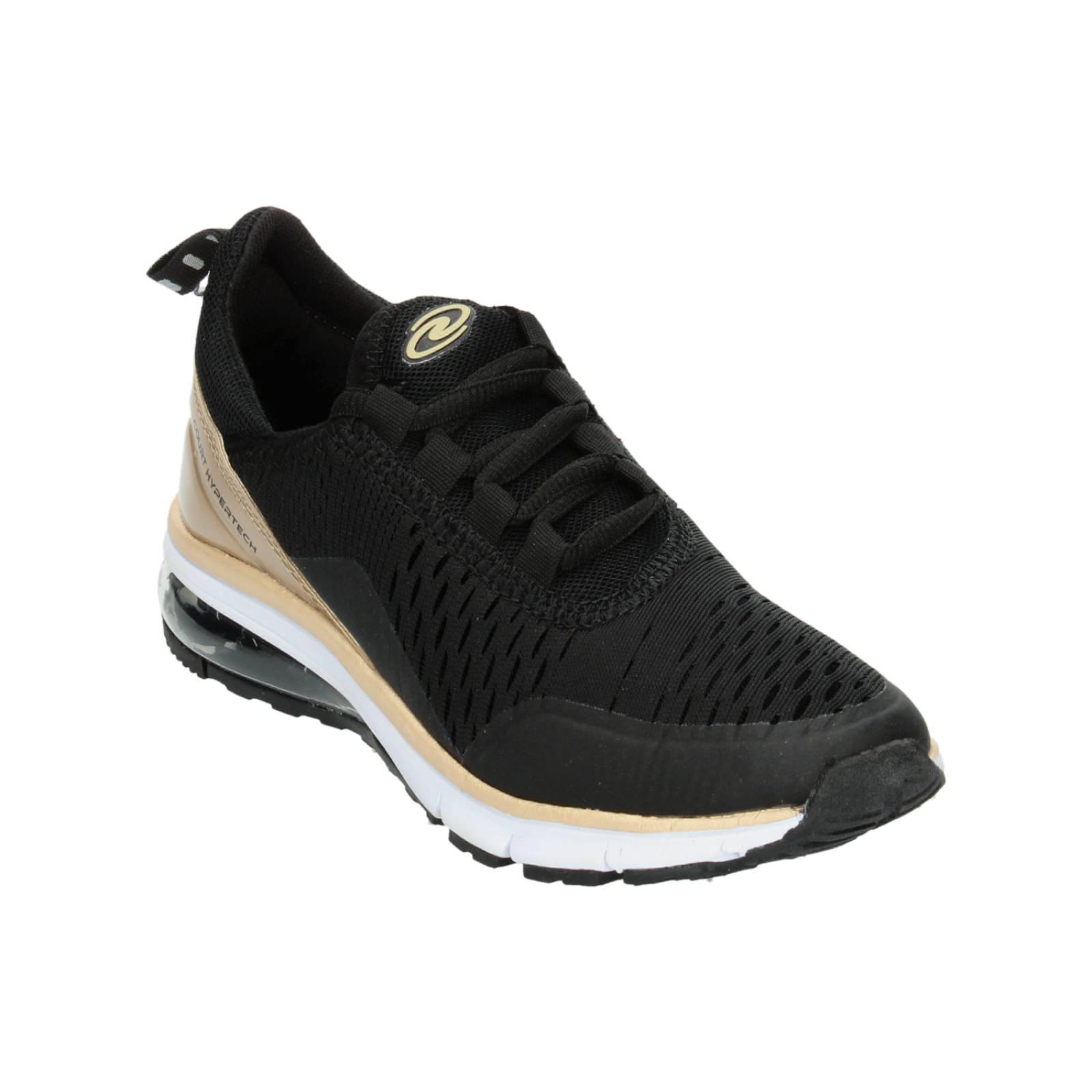 Tenis Court para Mujer 7737-T Negro [CRT583] 