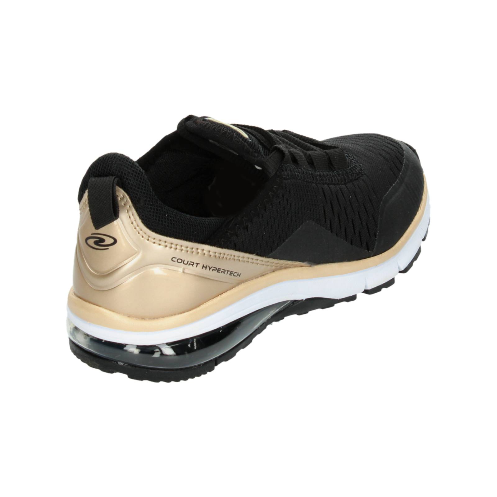 Tenis Court para Mujer 7737-T Negro [CRT583] 