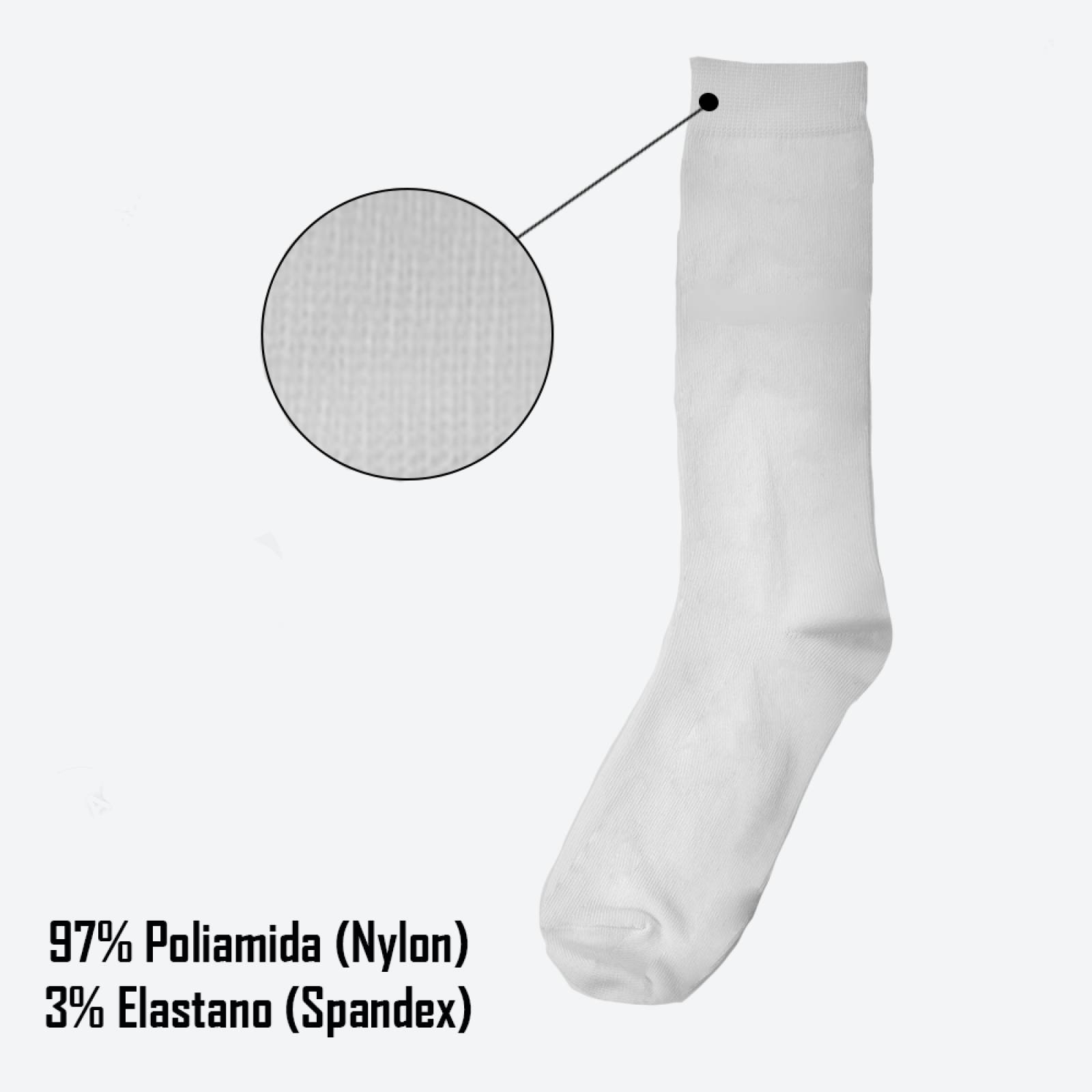 Calceta Escolar Bonetera Blanco para Niña [BNT1] 