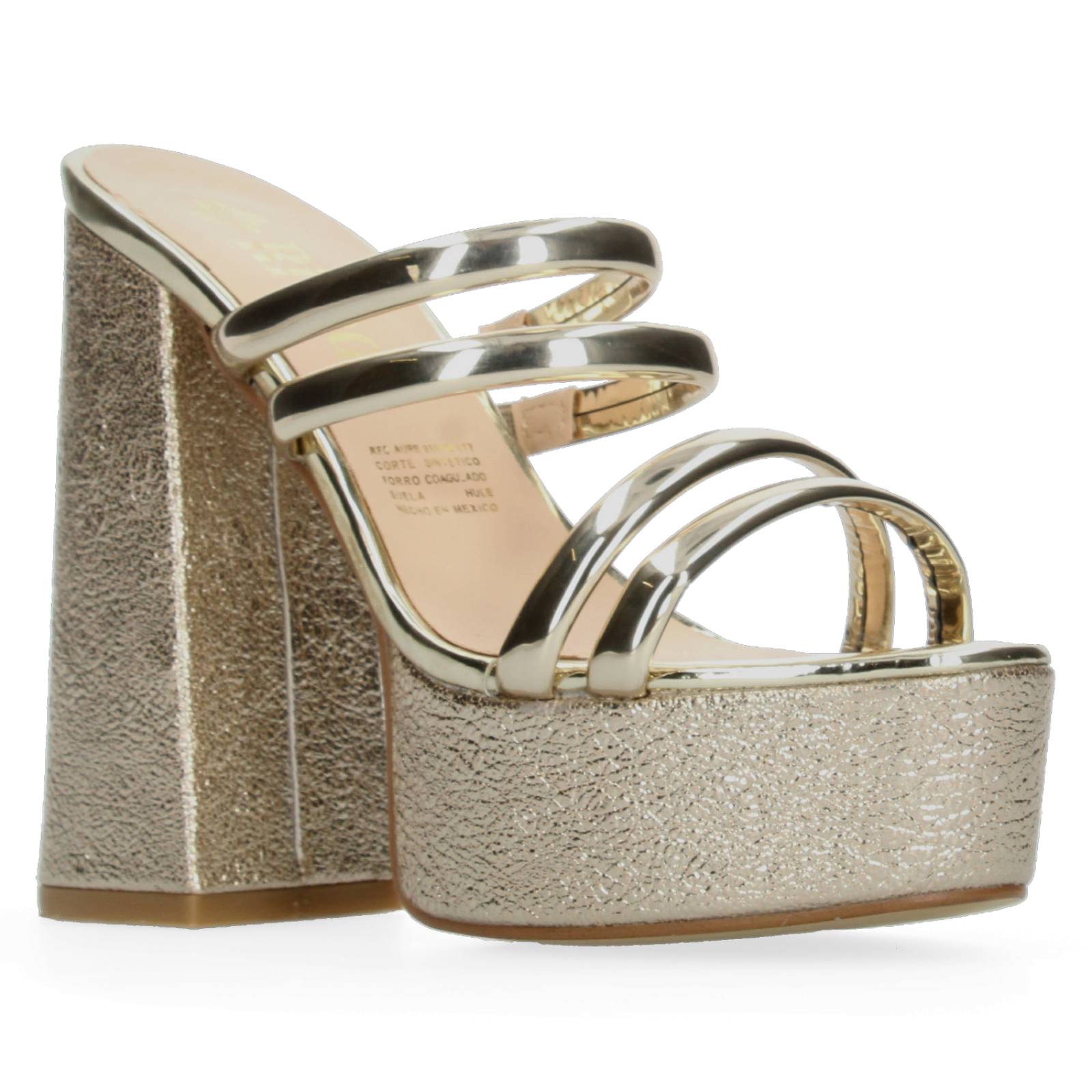 Sandalias de Fiesta Rivedy para Mujer 1021 Dorado [RVE23] 