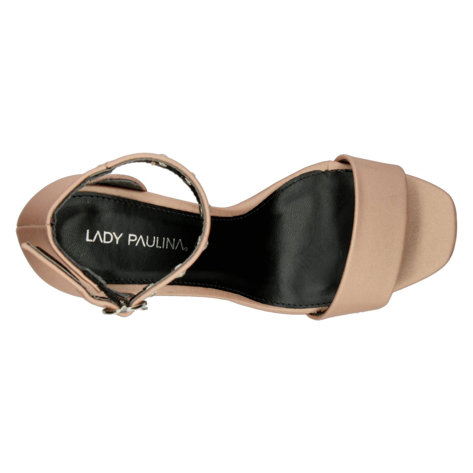 Sandalias de Fiesta Paulina Rose Gold para Mujer [PAU872] 
