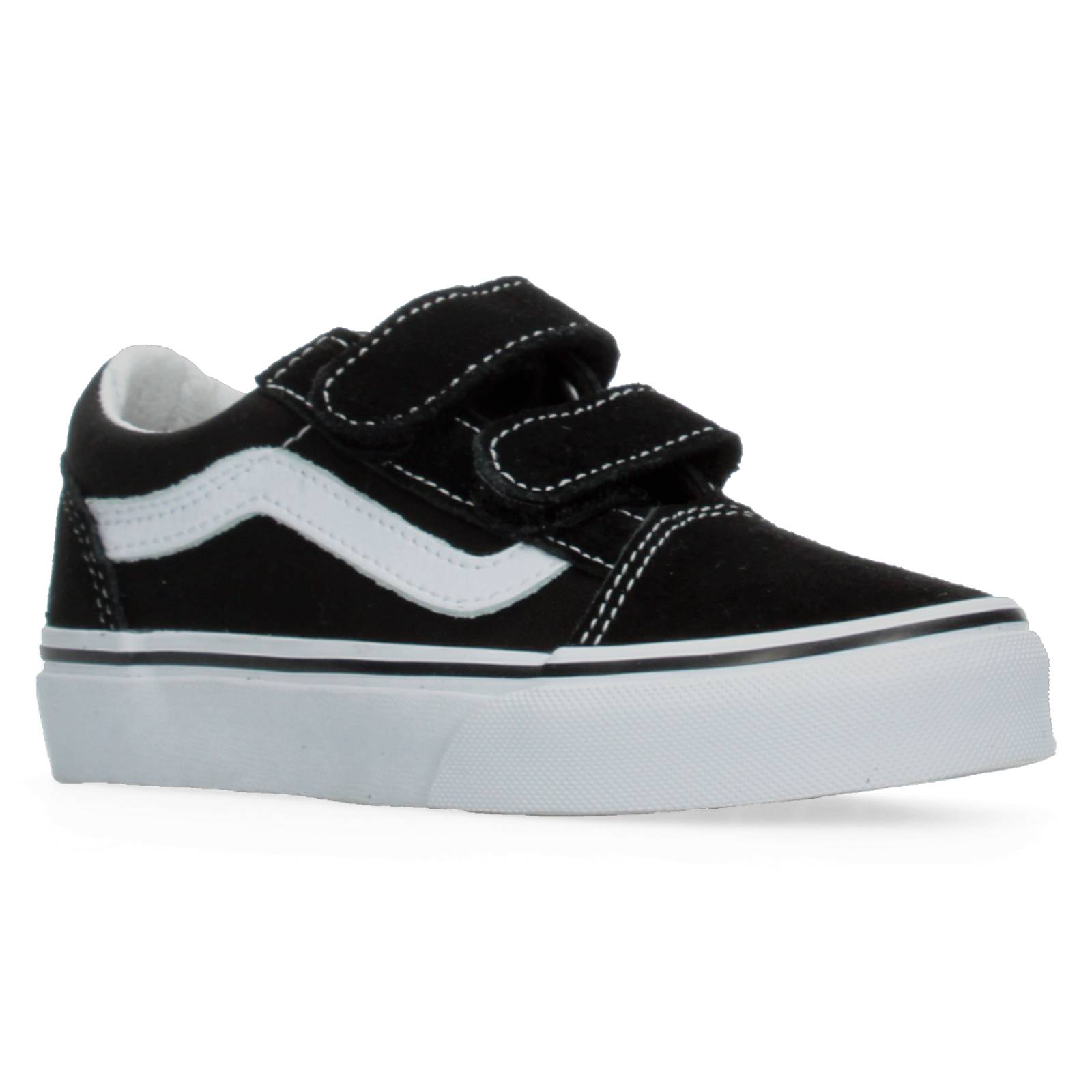 Tenis Vans Old Skool Negro para Niño [VAN1398] 
