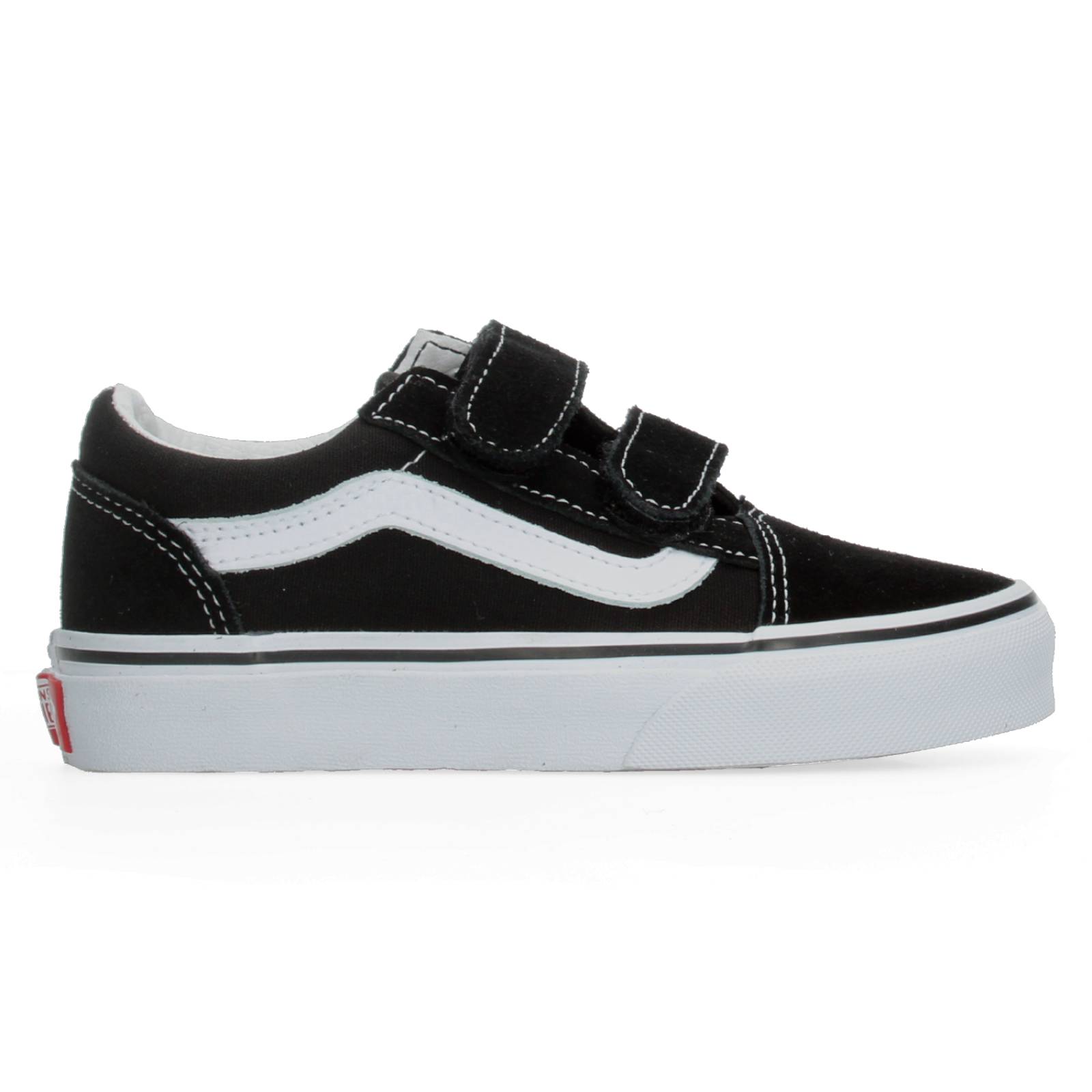 Tenis Vans Old Skool Negro para Niño [VAN1398] 
