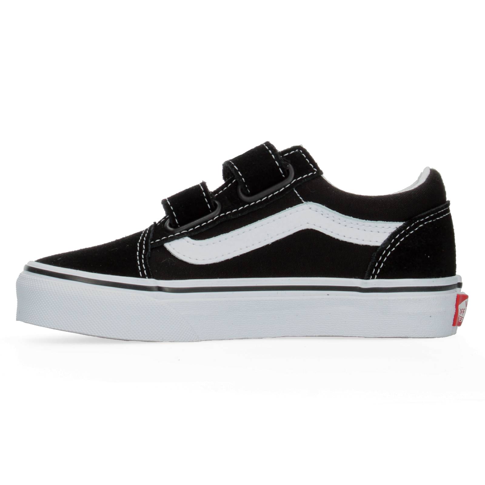 Tenis Vans Old Skool Negro para Niño [VAN1398] 