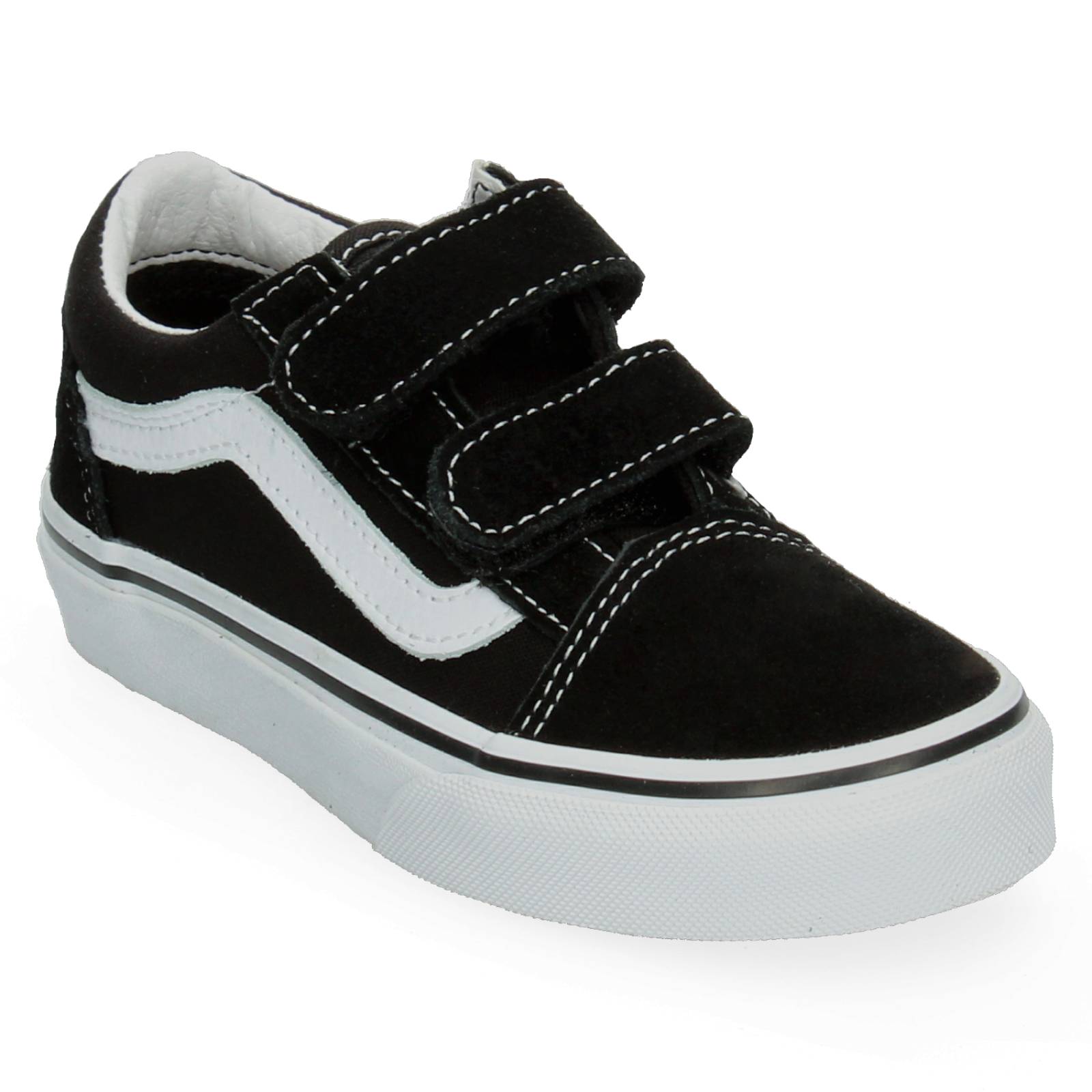 Tenis Vans Old Skool Negro para Niño [VAN1398] 