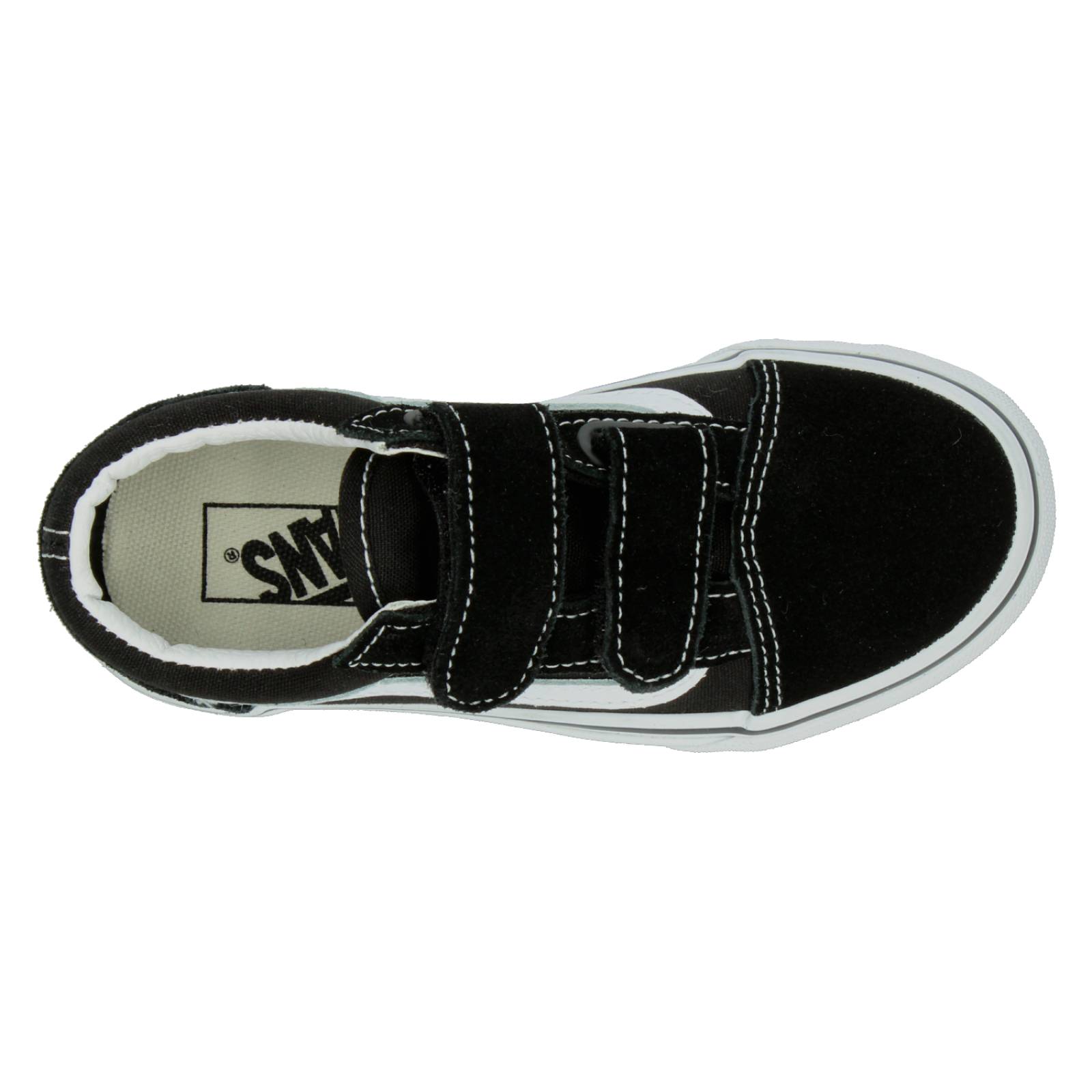 Tenis Vans Old Skool Negro para Niño [VAN1398] 