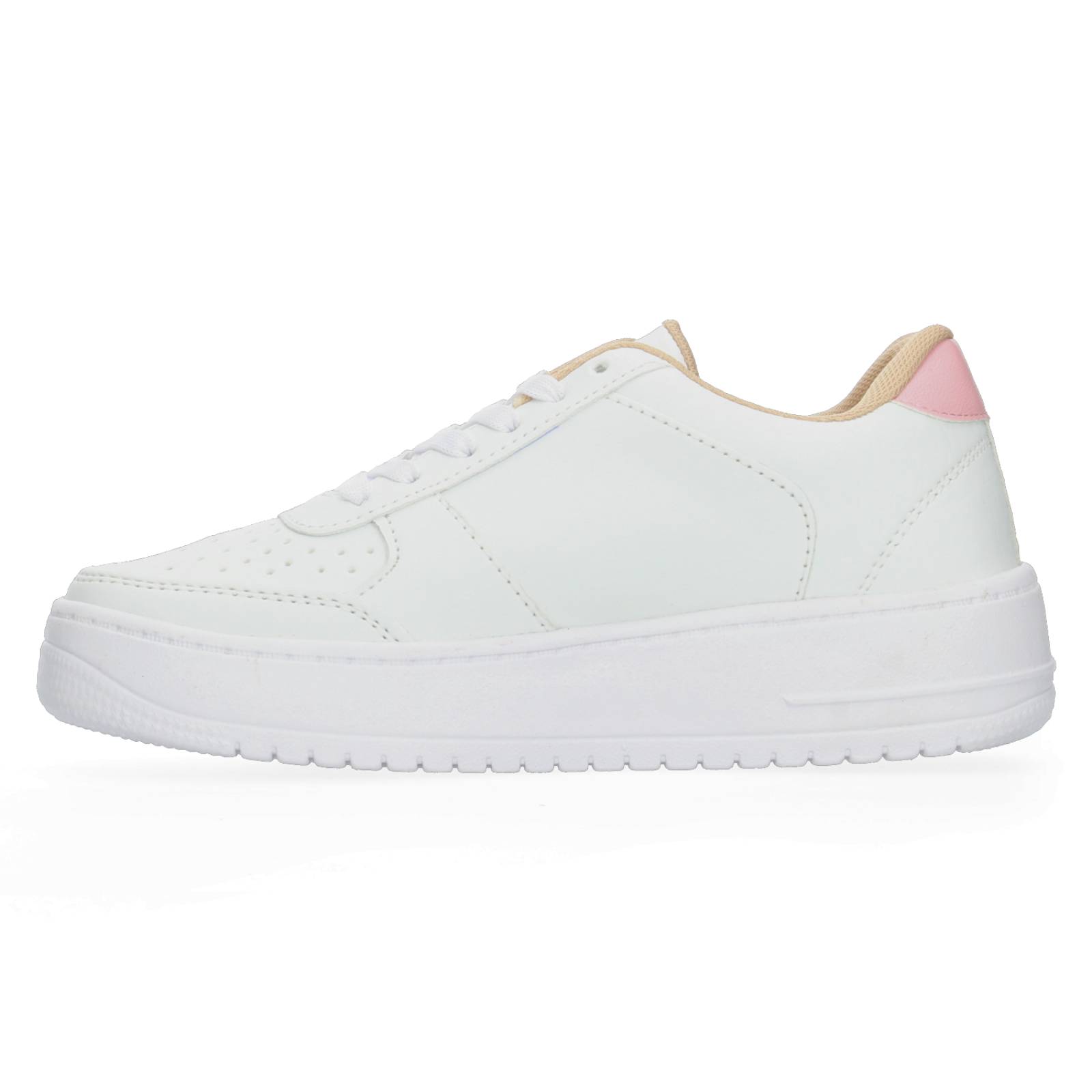 Tenis con Plataforma Blanco para Mujer [MAD14] 