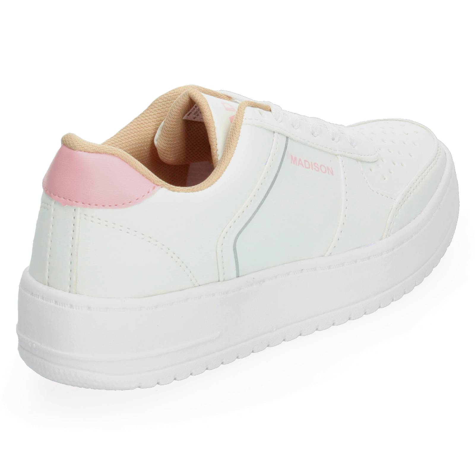 Tenis con Plataforma Blanco para Mujer [MAD14] 