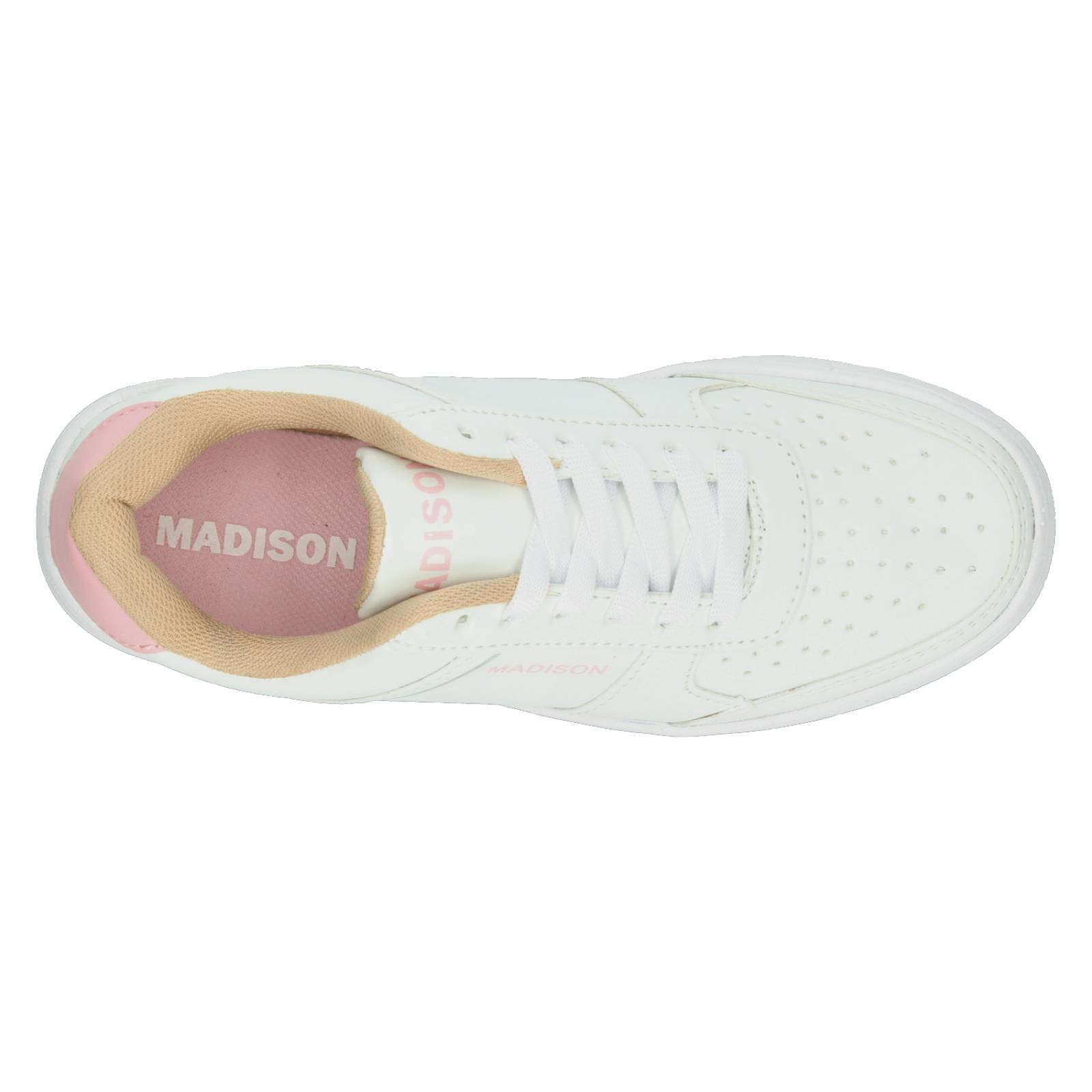 Tenis con Plataforma Blanco para Mujer [MAD14] 