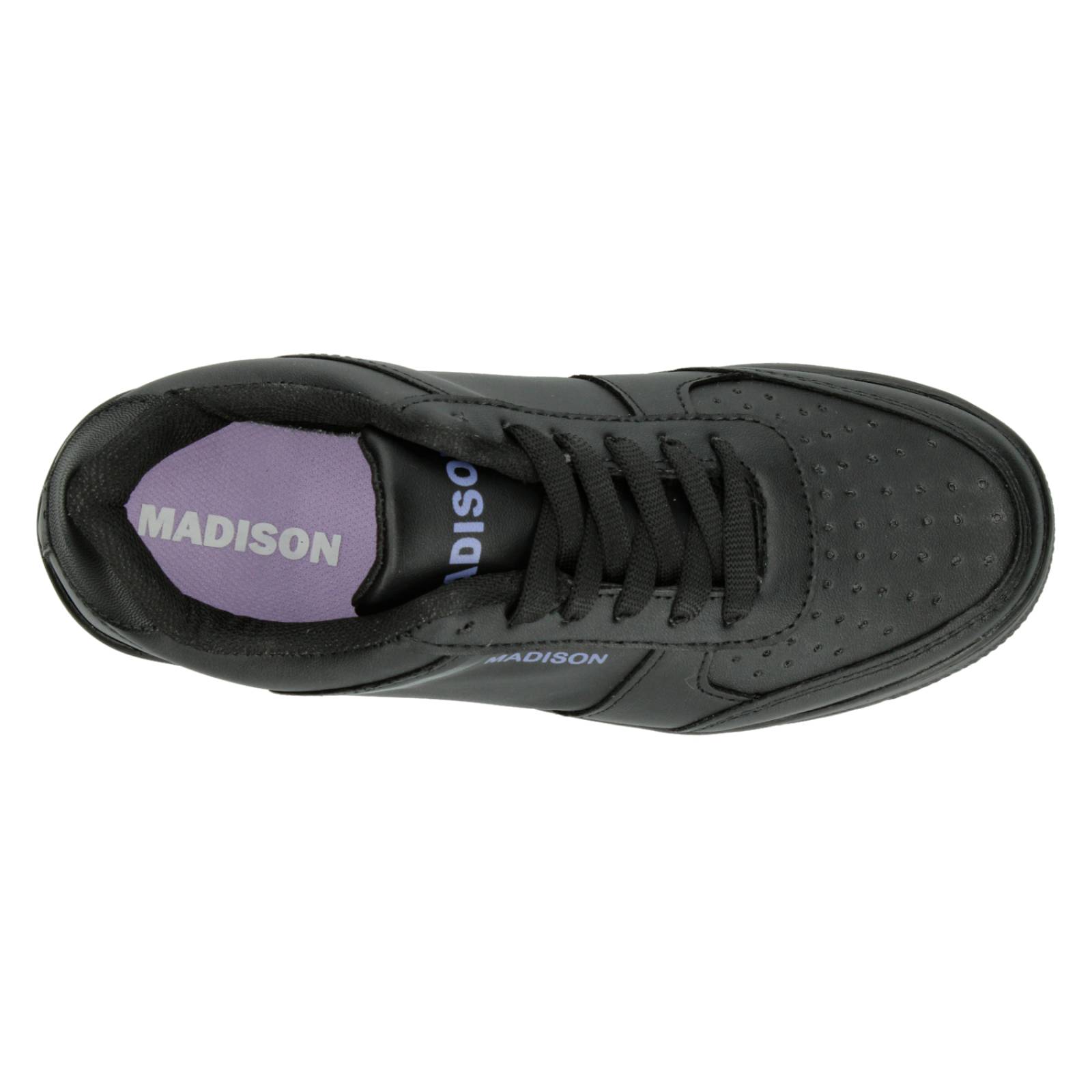 Tenis con Plataforma Negro para Mujer [MAD15] 