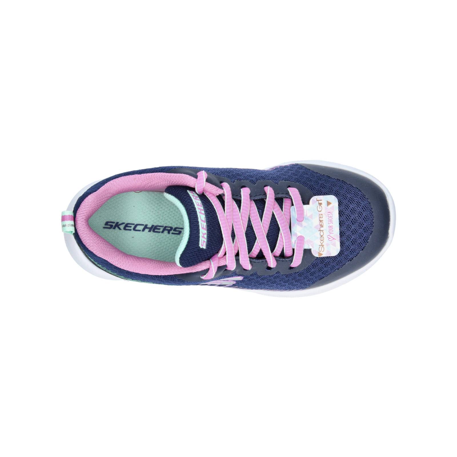 Tenis Skechers para Niña 302126L Azul marino [SKE632] 