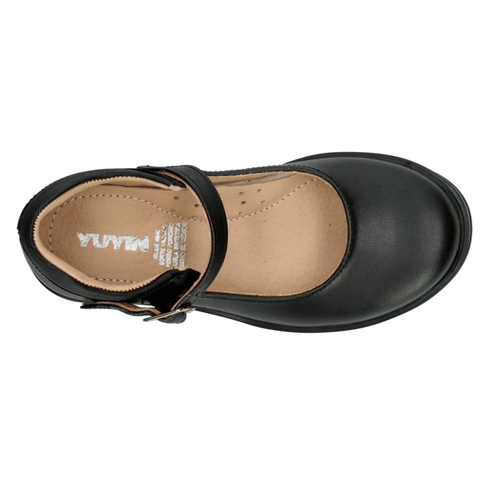 Zapato Escolar Yuyin Negro para Niña [YUY410] 