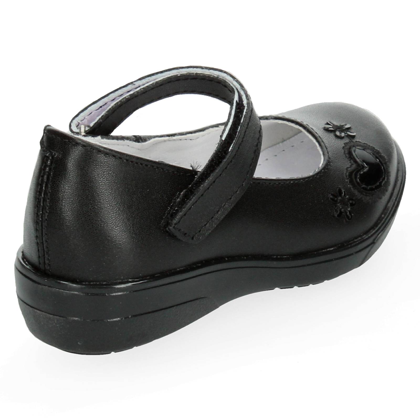 Zapato Escolar Yuyin Negro para Niña [YUY411] 