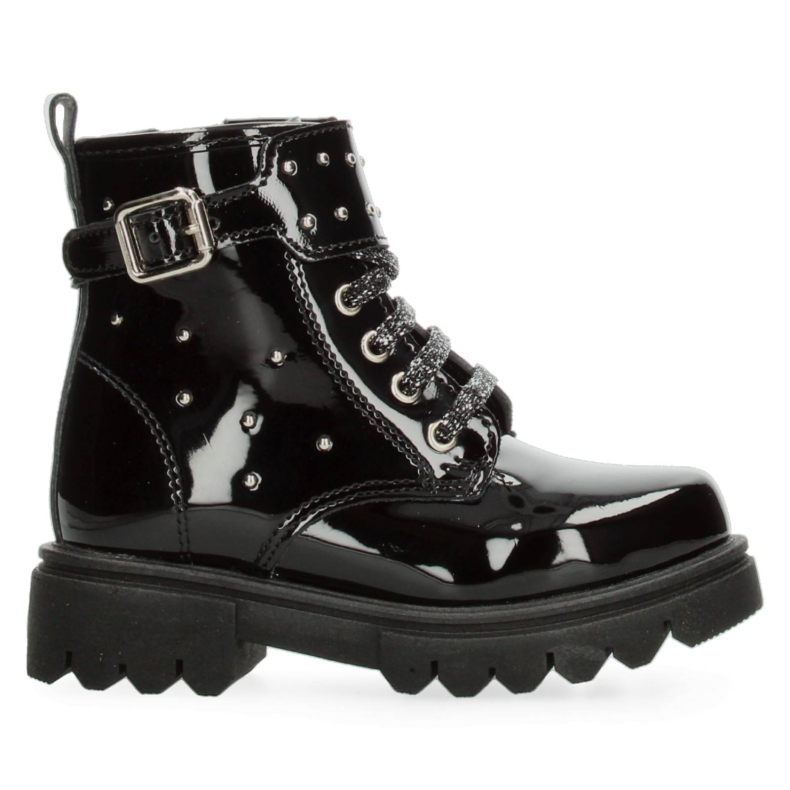 Bota Jakuna Negro para Niña [JAK228] 