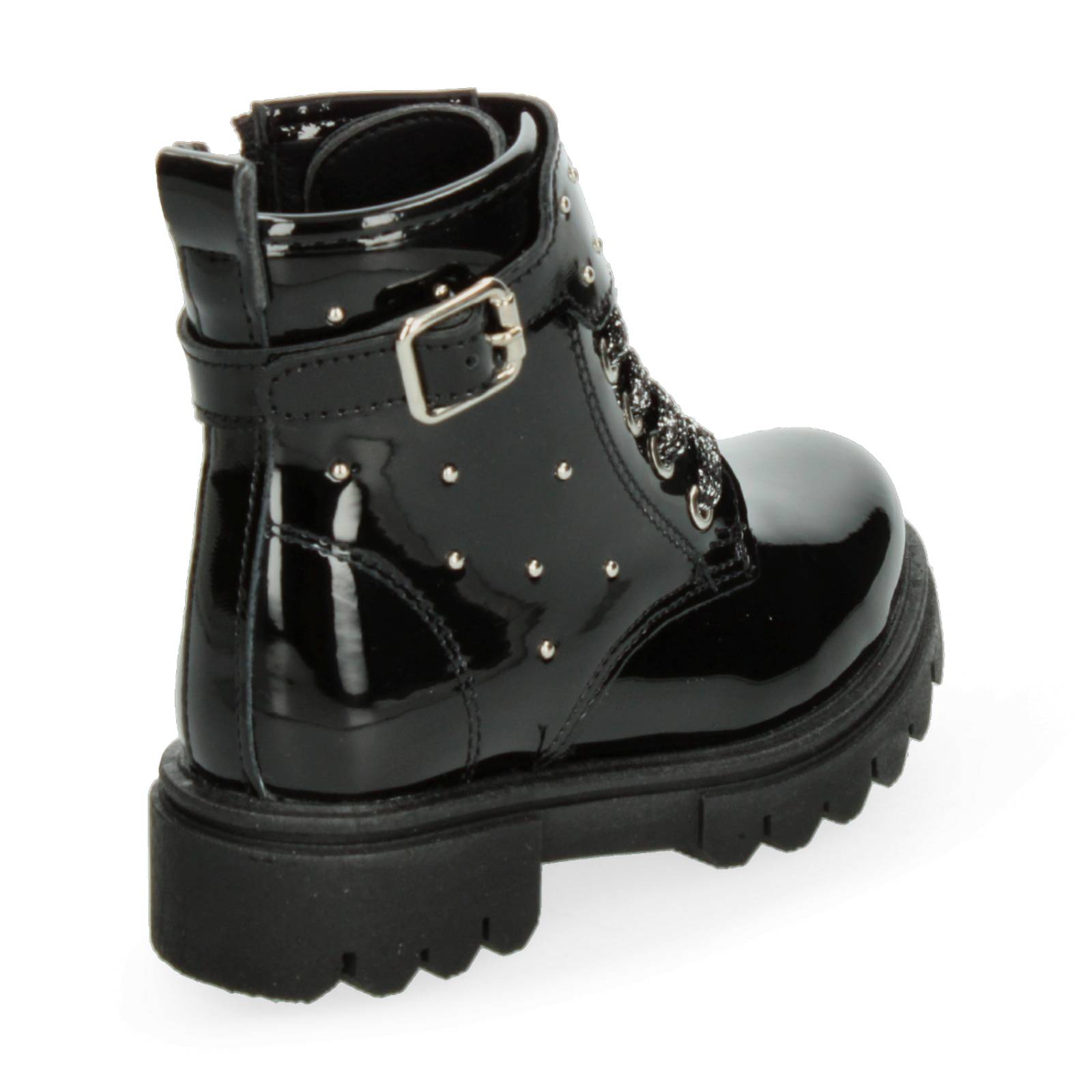 Bota Jakuna Negro para Niña [JAK228] 