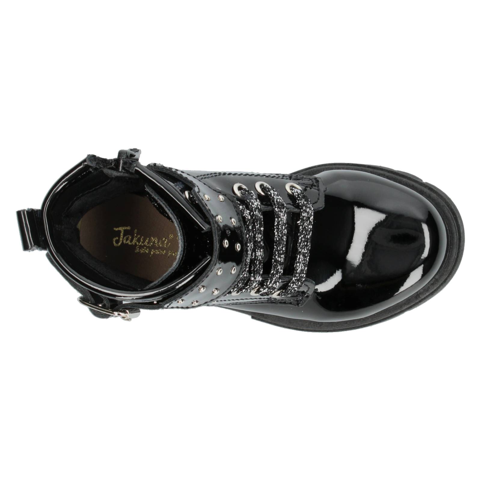 Bota Jakuna Negro para Niña [JAK228] 