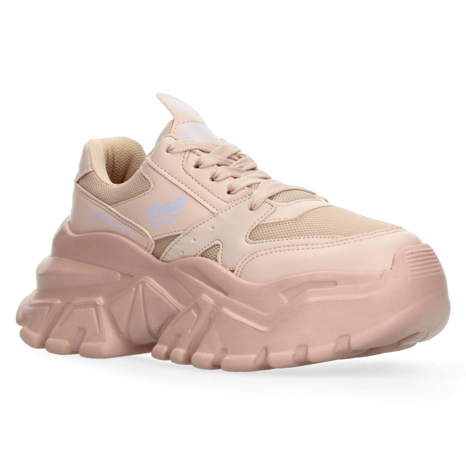 Tenis Plataforma Rosa para Mujer [DIO18] 