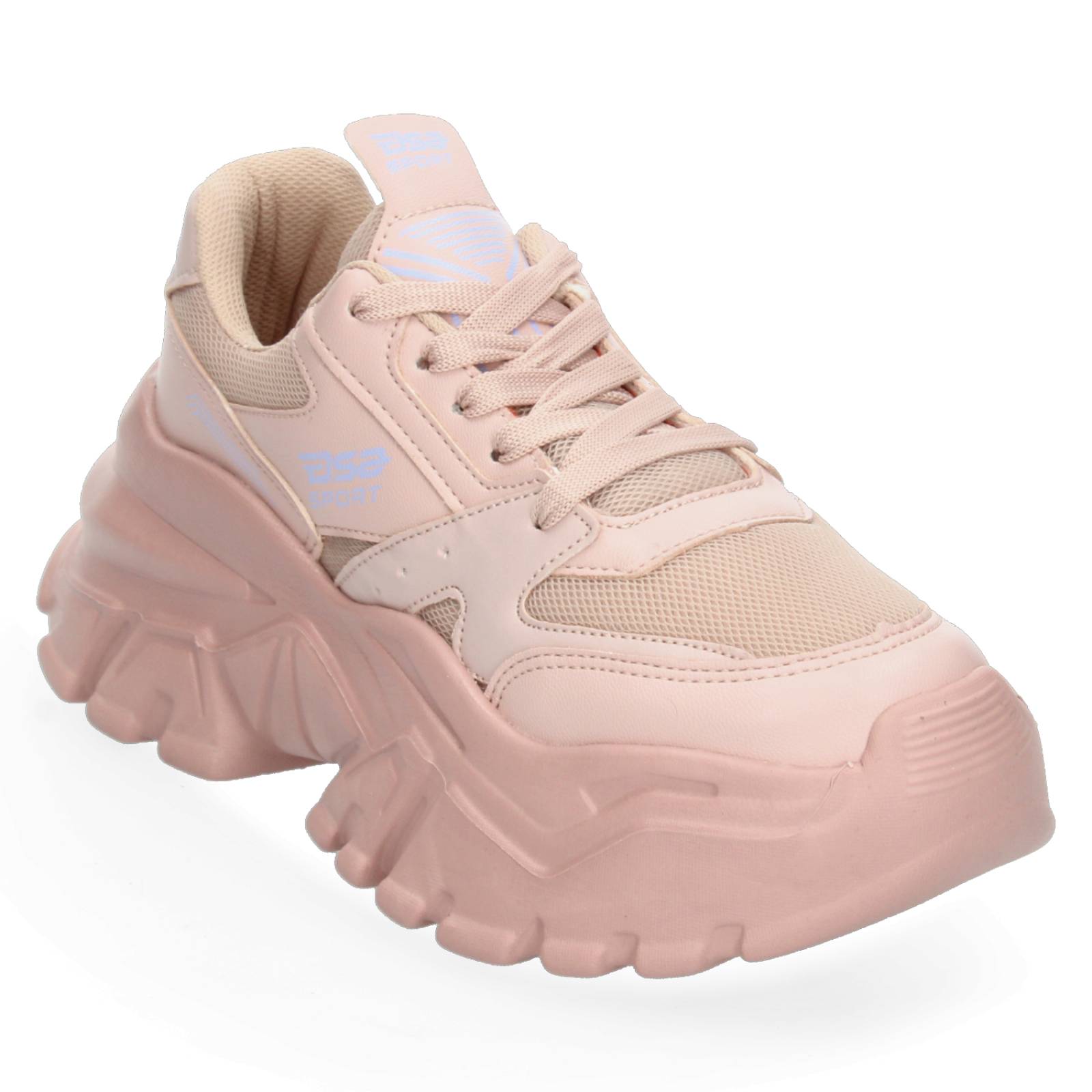Tenis Plataforma Rosa para Mujer [DIO18] 