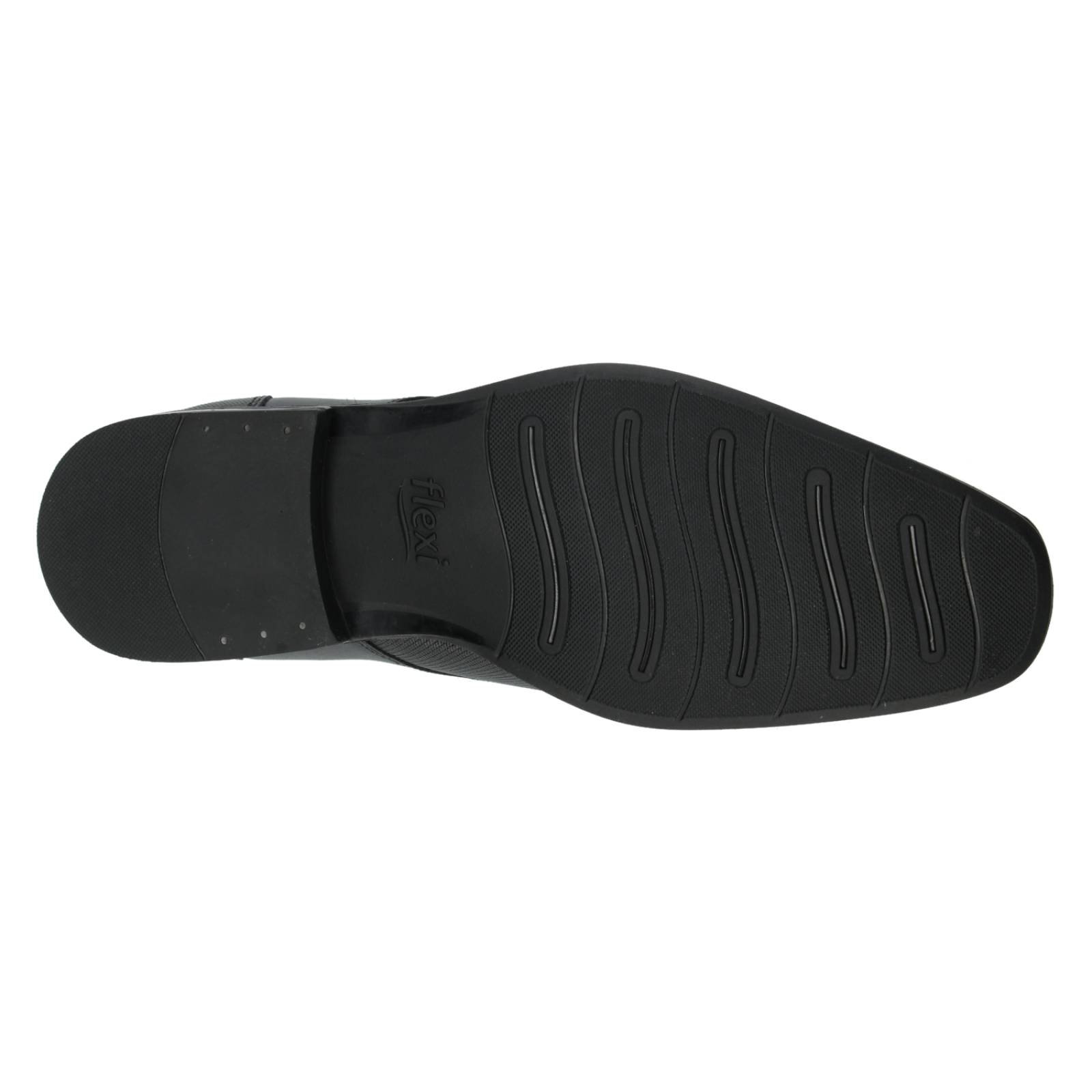 Zapato de Vestir Flexi Negro para Hombre [FFF3373] 