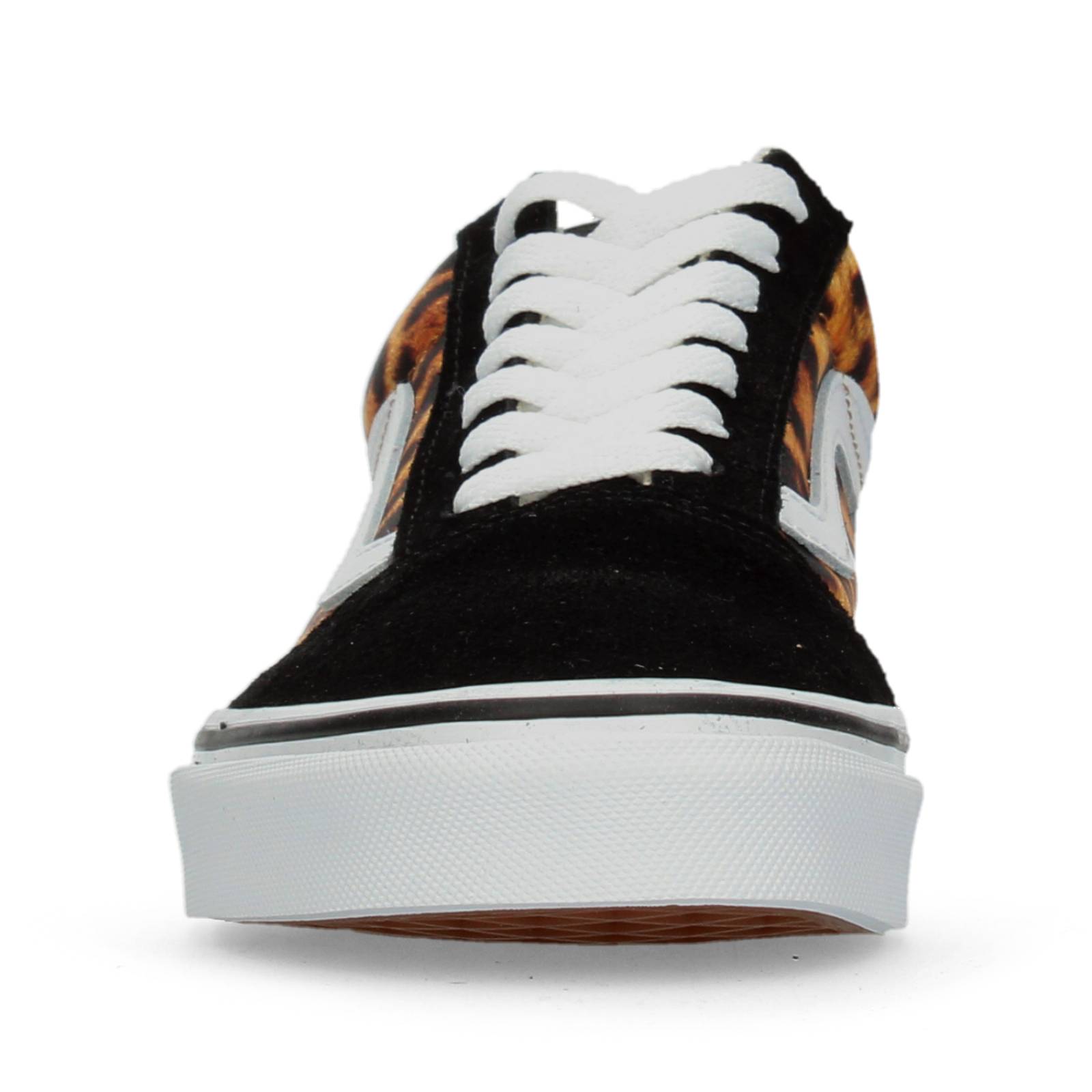 Tenis Vans Leopard Old Skool Negro para Mujer [VAN1360] 