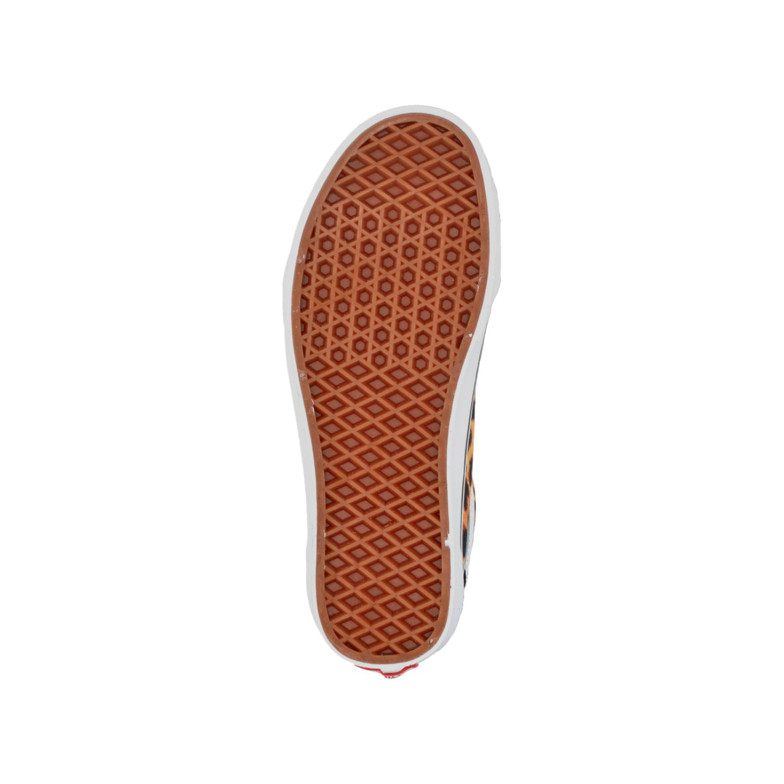 Tenis Vans Leopard Old Skool Negro para Mujer [VAN1360] 