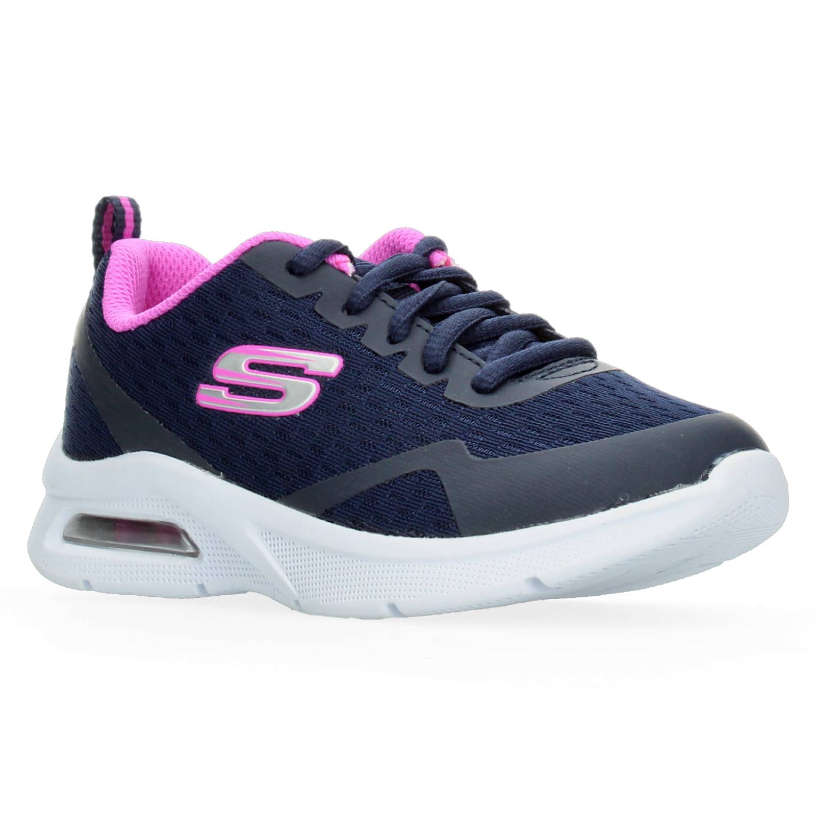 Zapatos deportivos skechers 2024 para niña azules