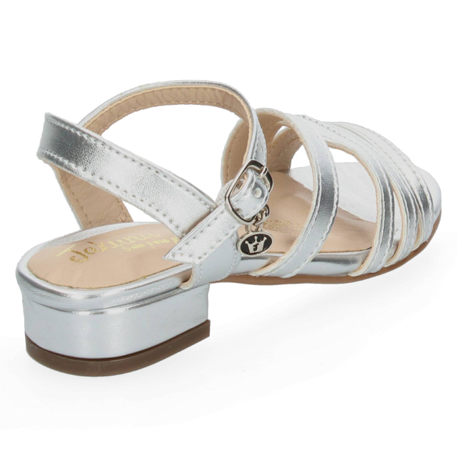 Sandalias Jakuna Plata para Niña [JAK266] 