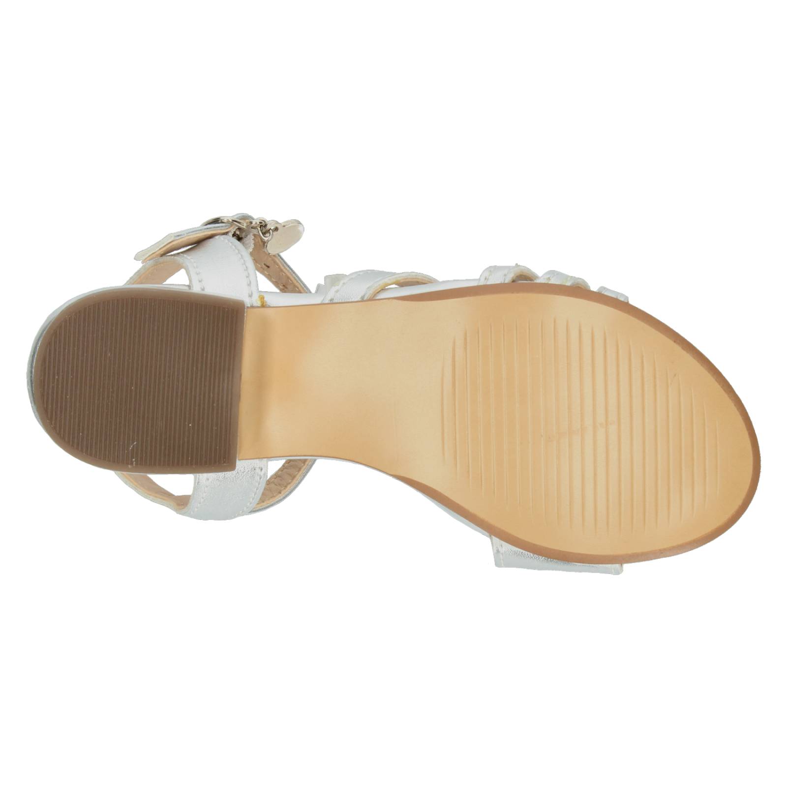 Sandalias Jakuna Plata para Niña [JAK266] 