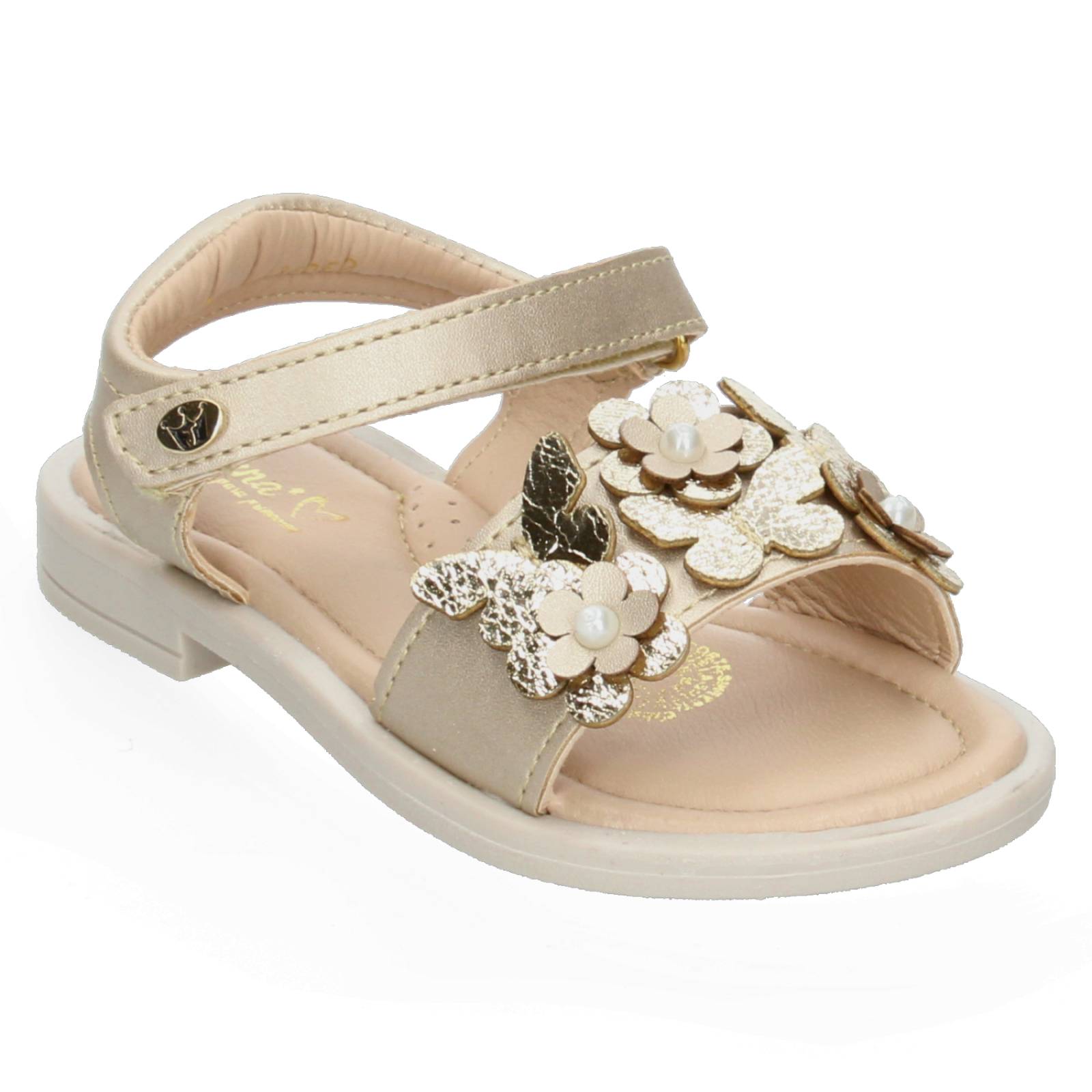 Sandalias Jakuna Dorado para Niña [JAK245] 