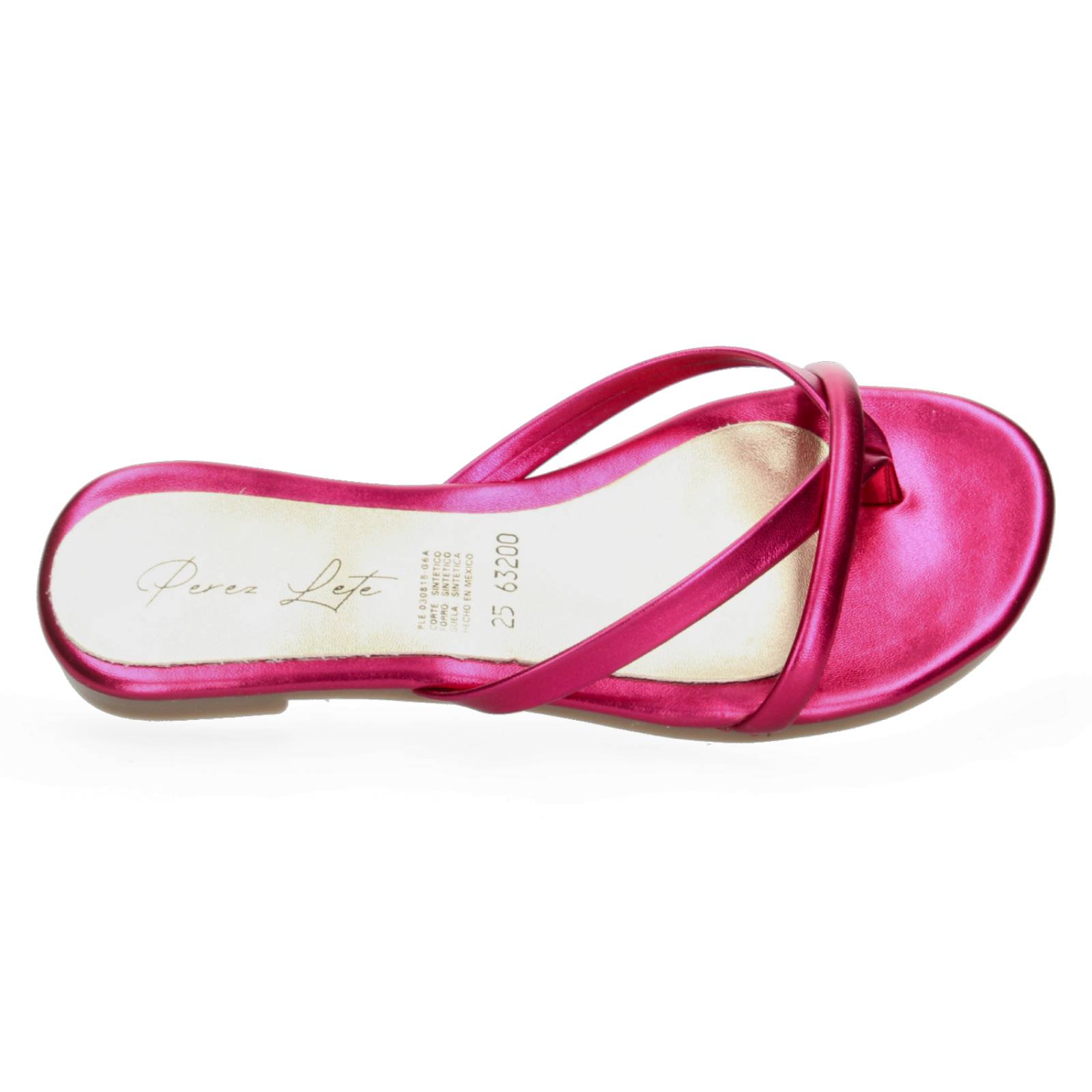 Sandalias Perez lete Fucsia para Mujer [PLT298] 
