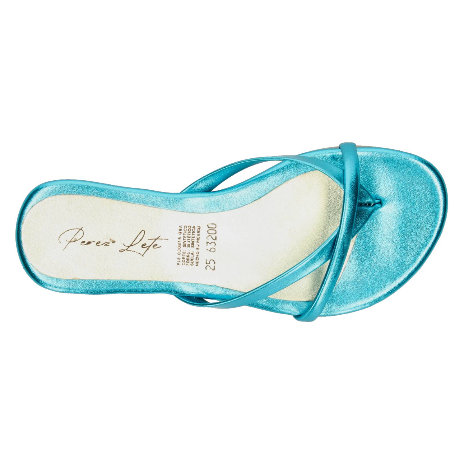 Sandalias Perez lete Turquesa para Mujer [PLT299] 