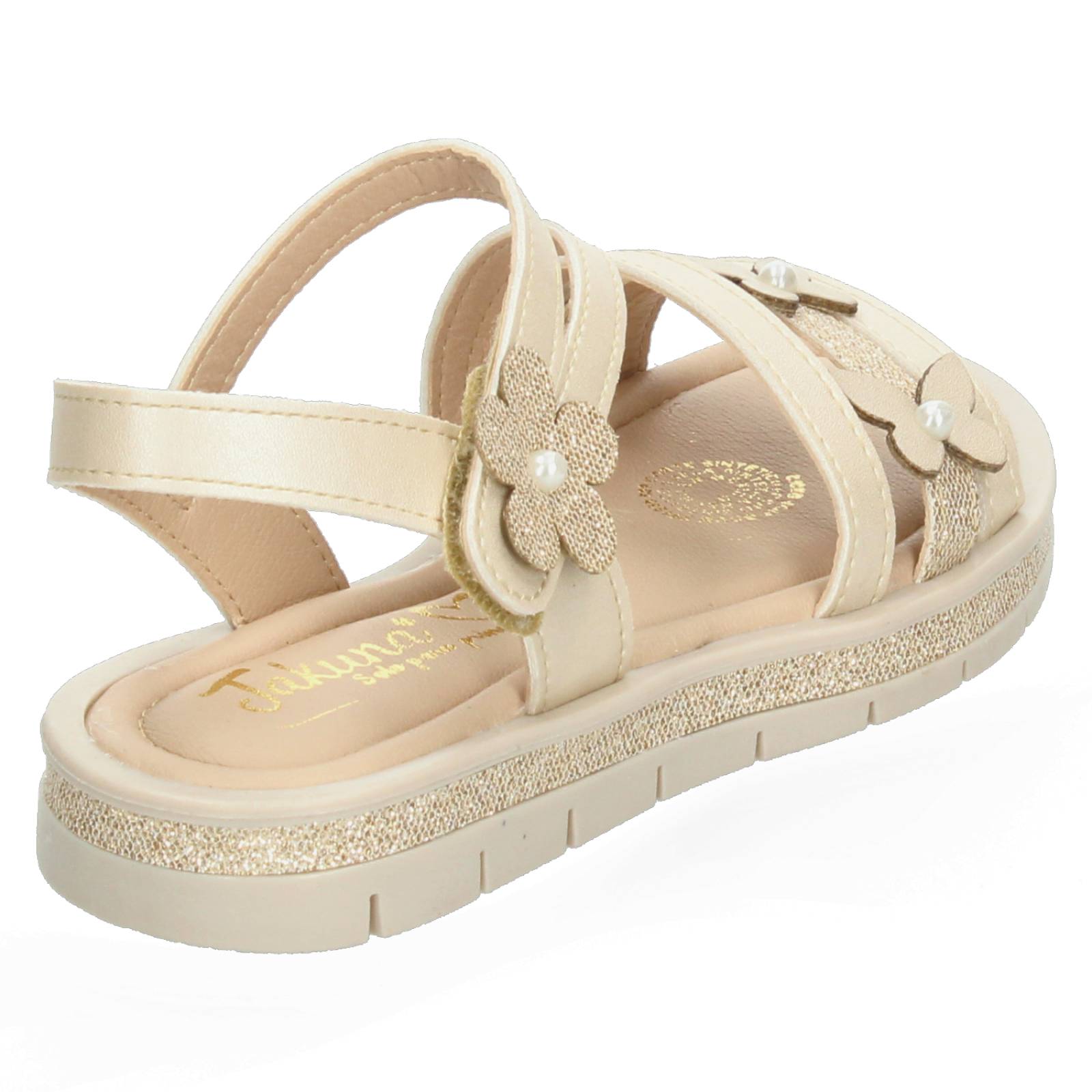 Sandalias Jakuna Beige para Niña [JAK262] 