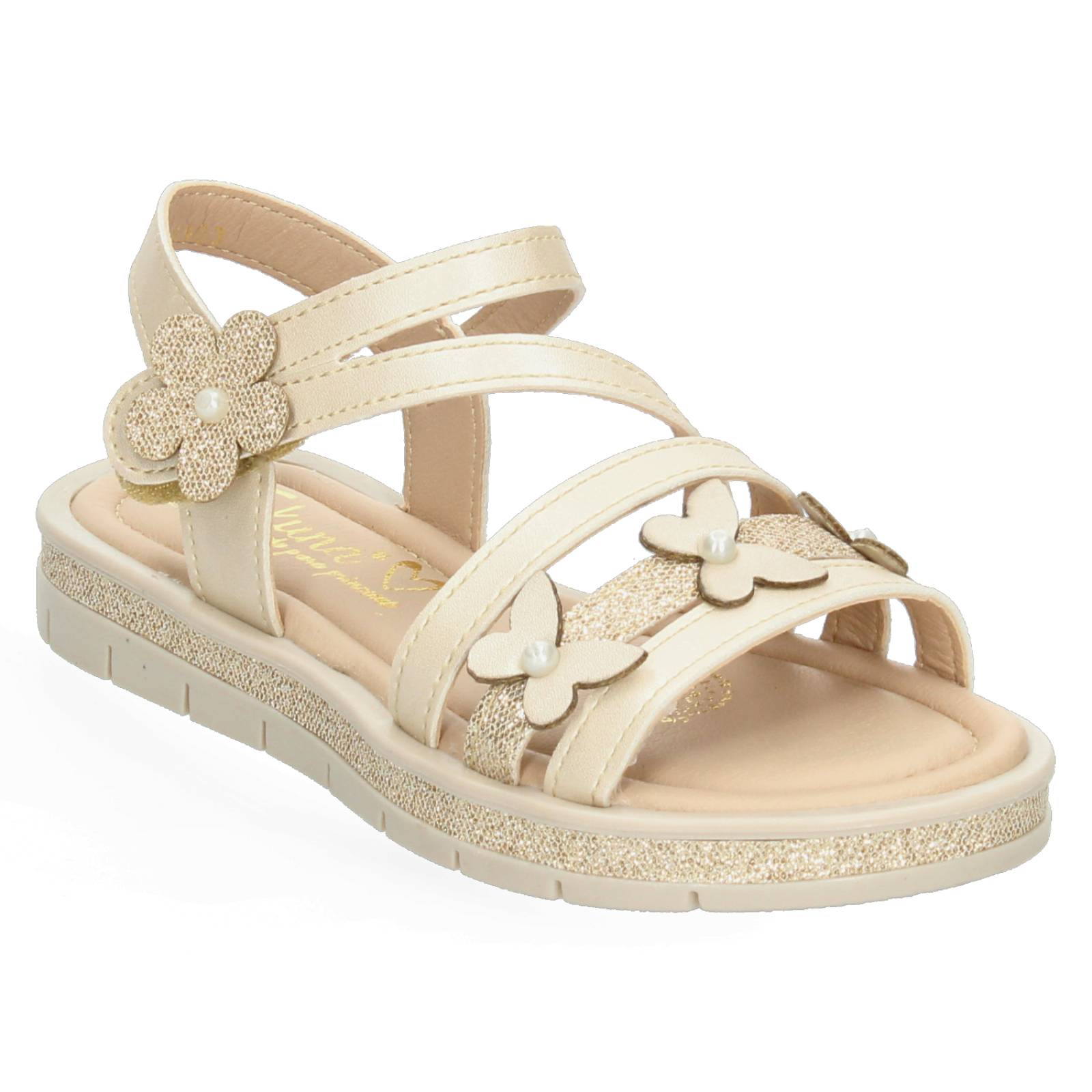 Sandalias Jakuna Beige para Niña [JAK262] 